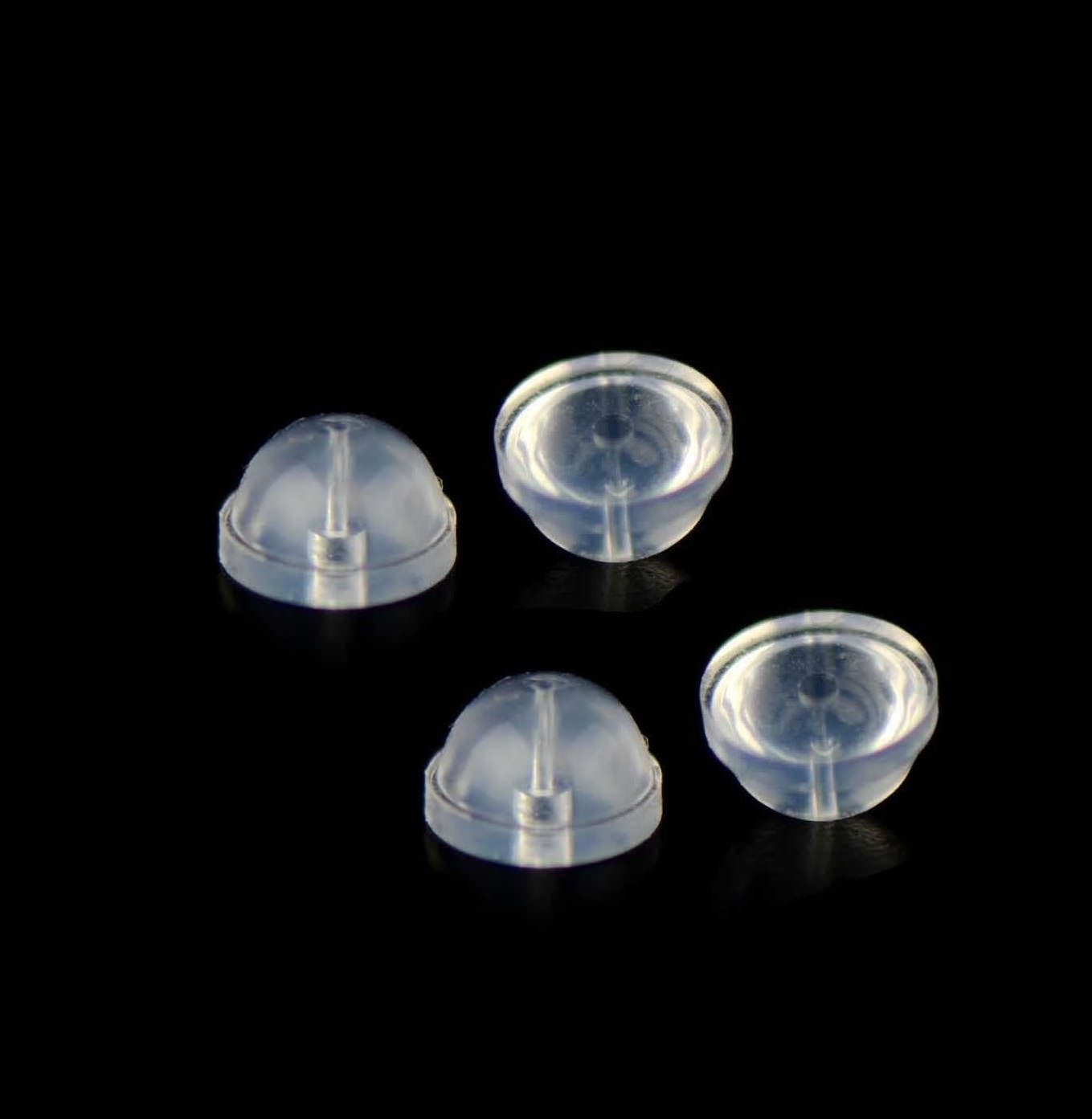 Jelly Silicon Back Earring 2 Pairs!!!