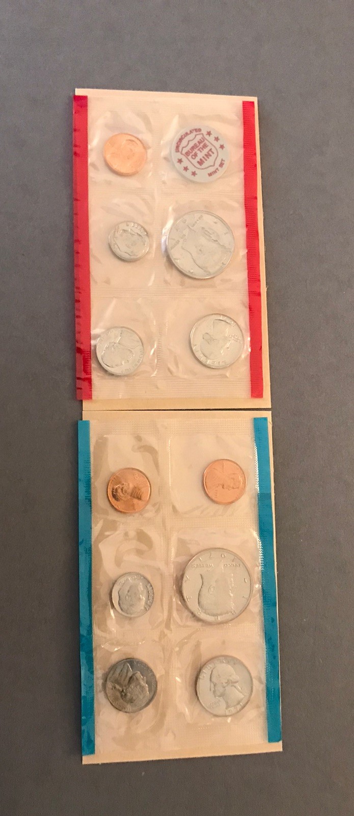 1971 US Mint Uncirculated PDS Coin Set In OGP