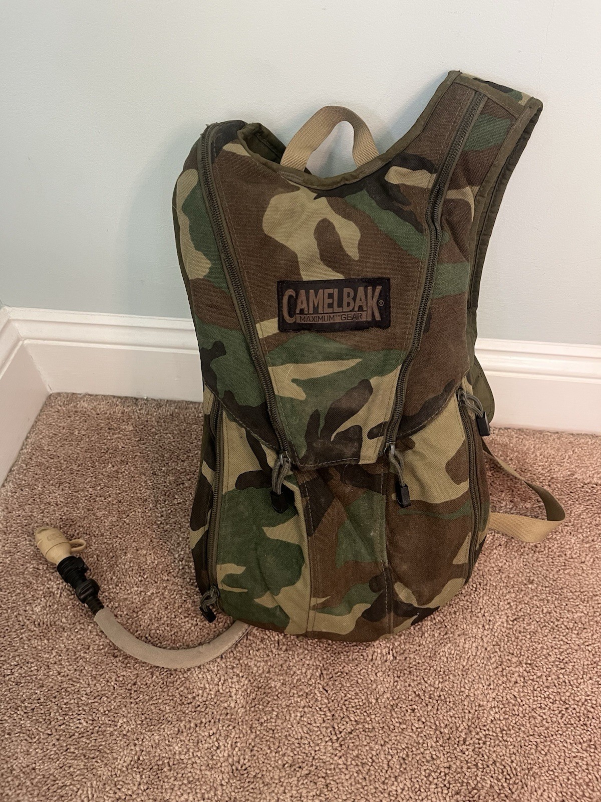 Camelbak Maximum Gear Viper Hydration Pack Woodland Camo Military Hunt