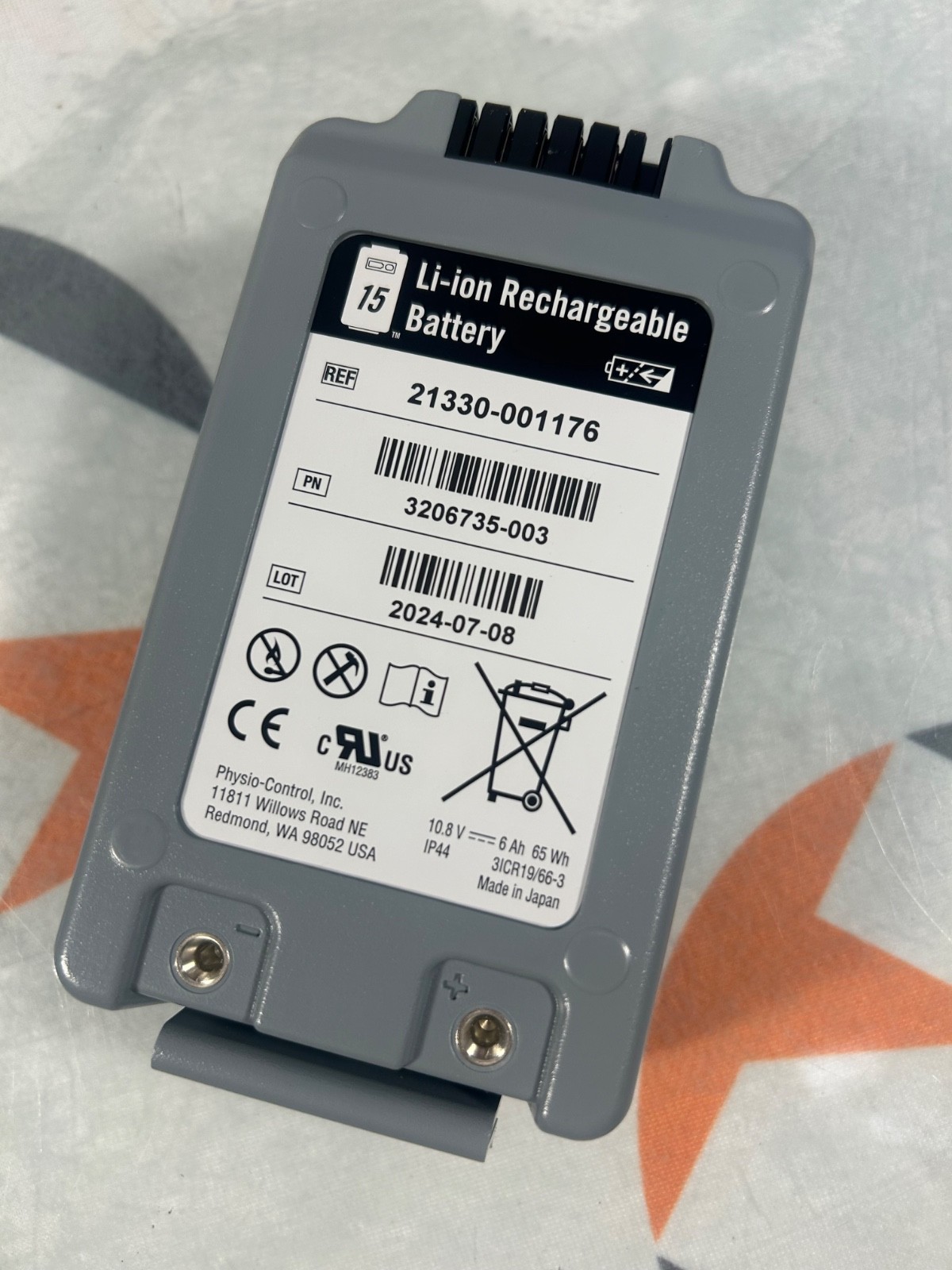 Physio-Control Battery Pack 21330-001176