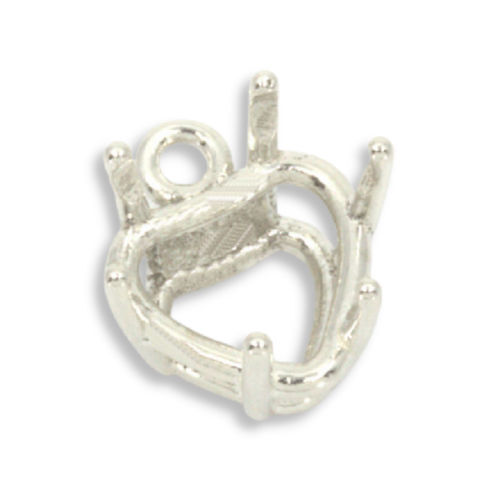 Heart Pre-notched Dangle Mounting