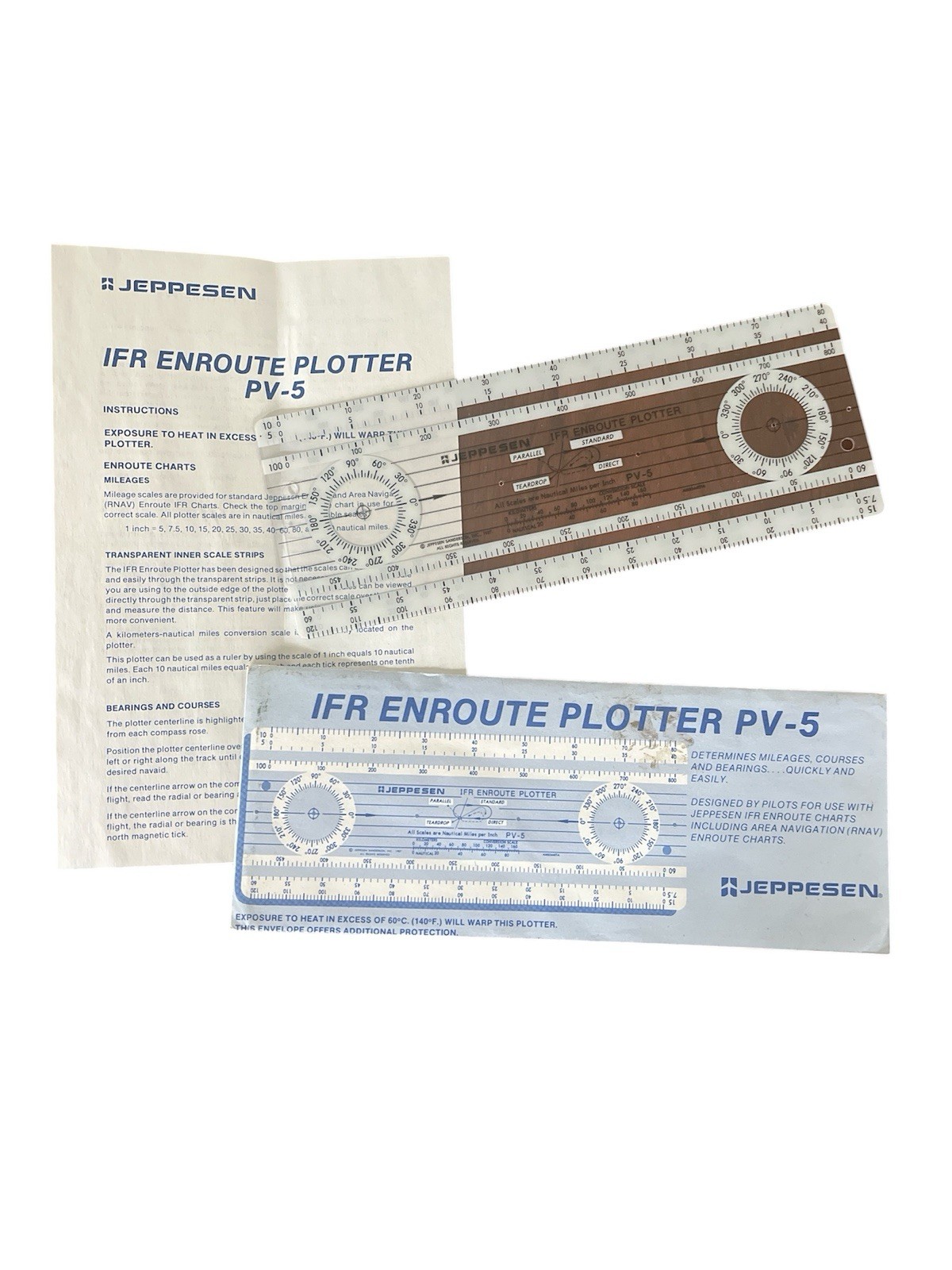 Jeppesen IFR Enroute Plotter PV-5