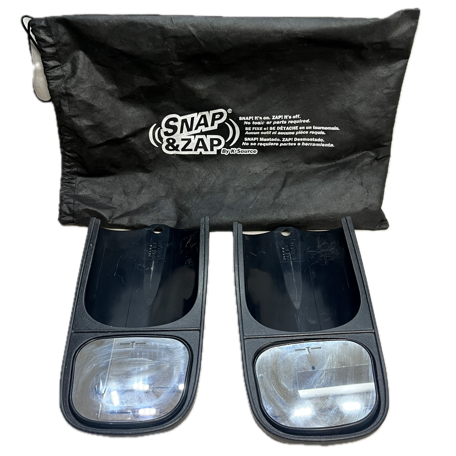 X-Tend A-View Adjustable Mirror Extension Chevy GMC Full Size 1980-Up
