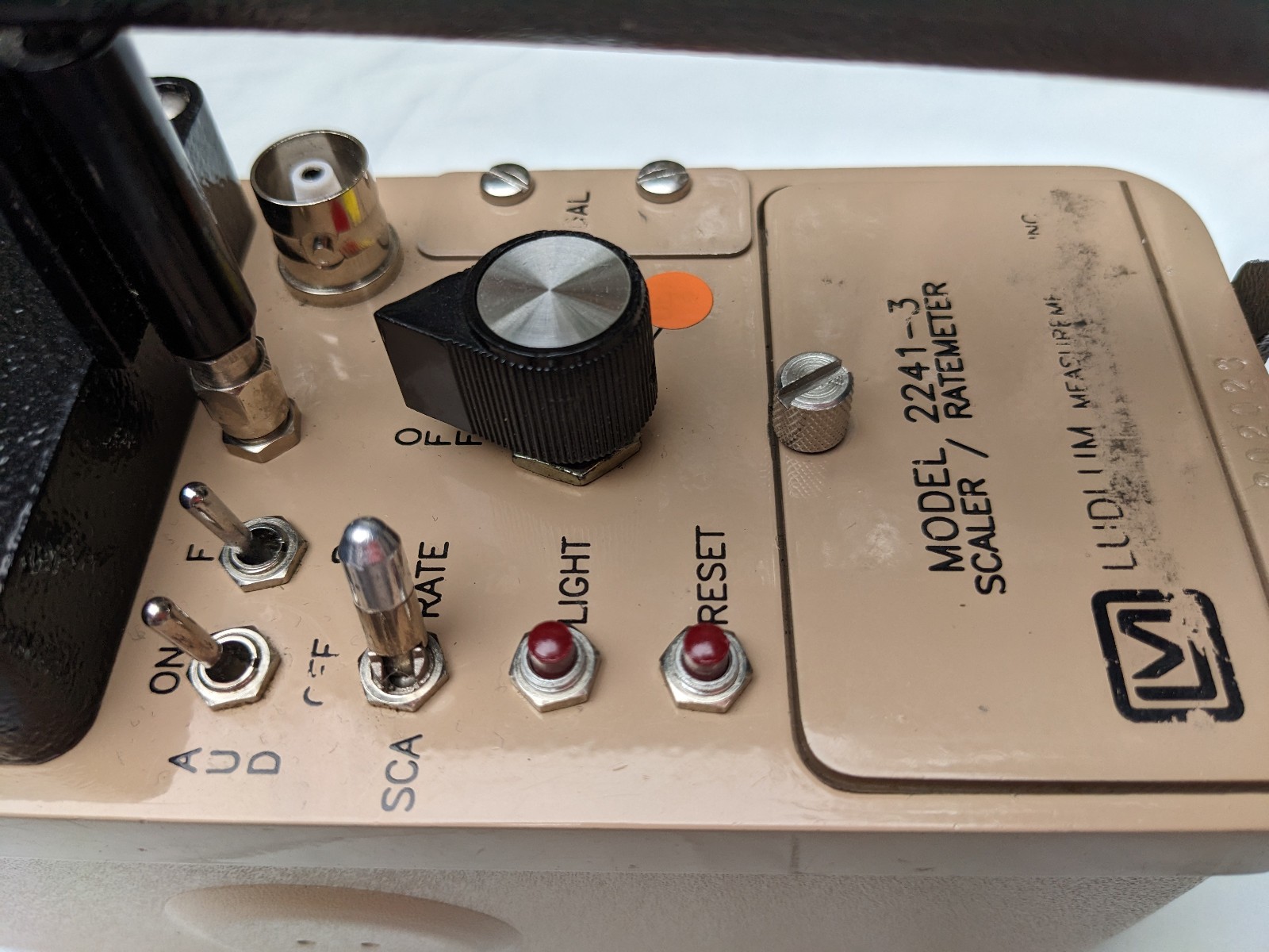 Ludlum Model 2241-3 Multi-Probe Survey Meter Radiation Detector