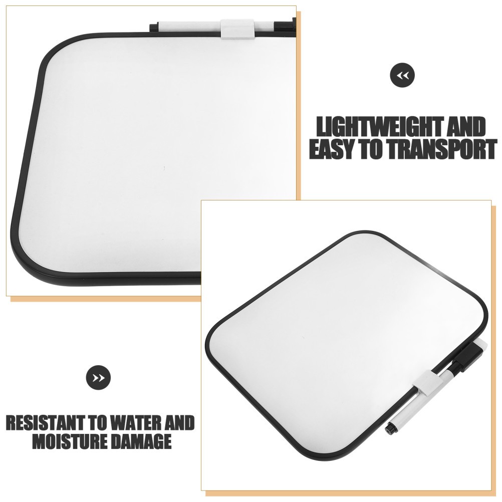 Durable Reusable Golf Dry Erase Scoreboard White Plastic Writing Board
