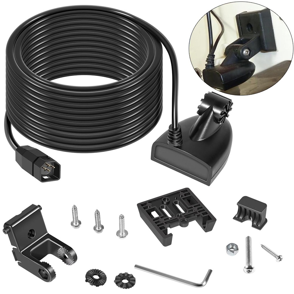 XNT-9-HW-T Transom Temperature Transducer kit for Humminbird Helix 5/7/8/9/10/12