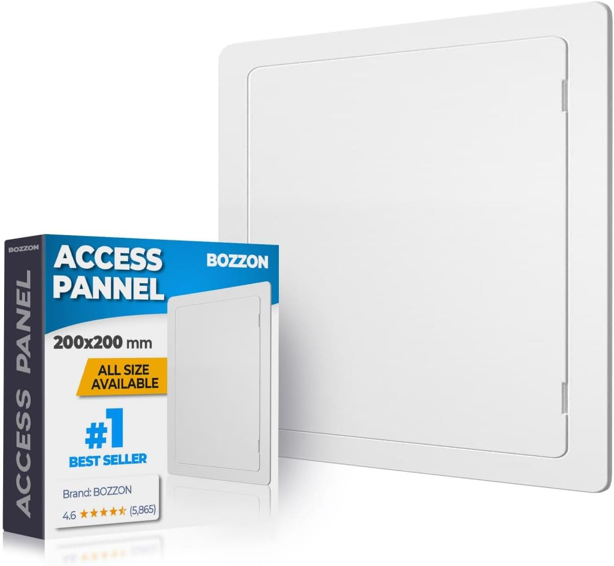 Access Panel for Drywall - 8X8 Inch - Wall Hole Cover - Access Door - Plumbing A
