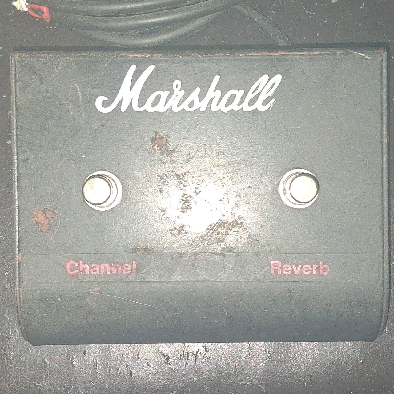Marshall Guitar Amp Pedal Switch Channel Reverb  PEDL-00009 2 Button Footswitch