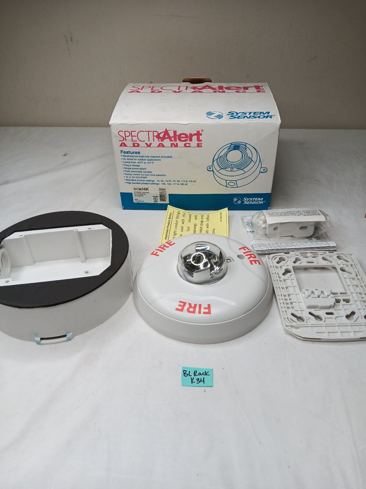 System Sensor SCWHK