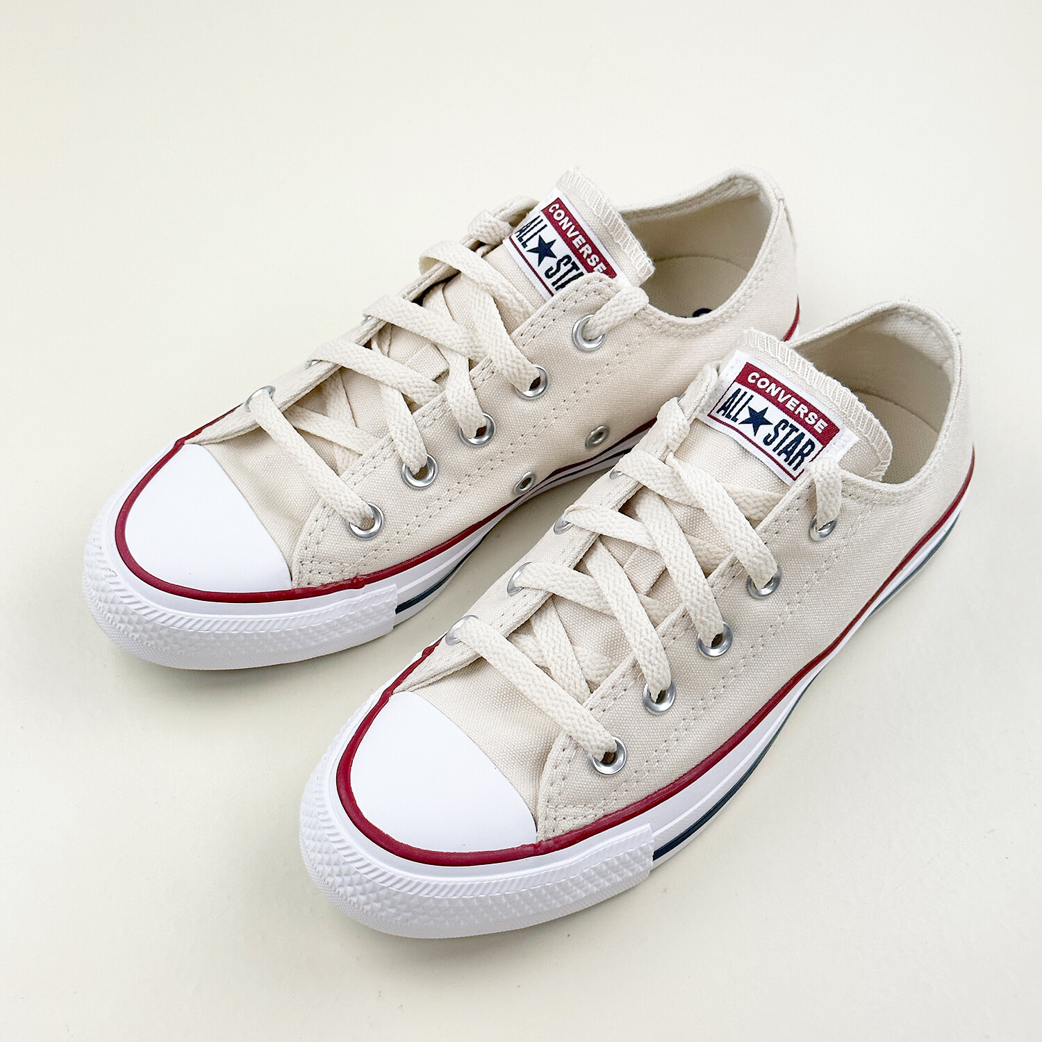 *NEW* Unisex CONVERSE Chuck Taylor ALL STAR OX LOW TOP Natural Ivory (159485F)👍