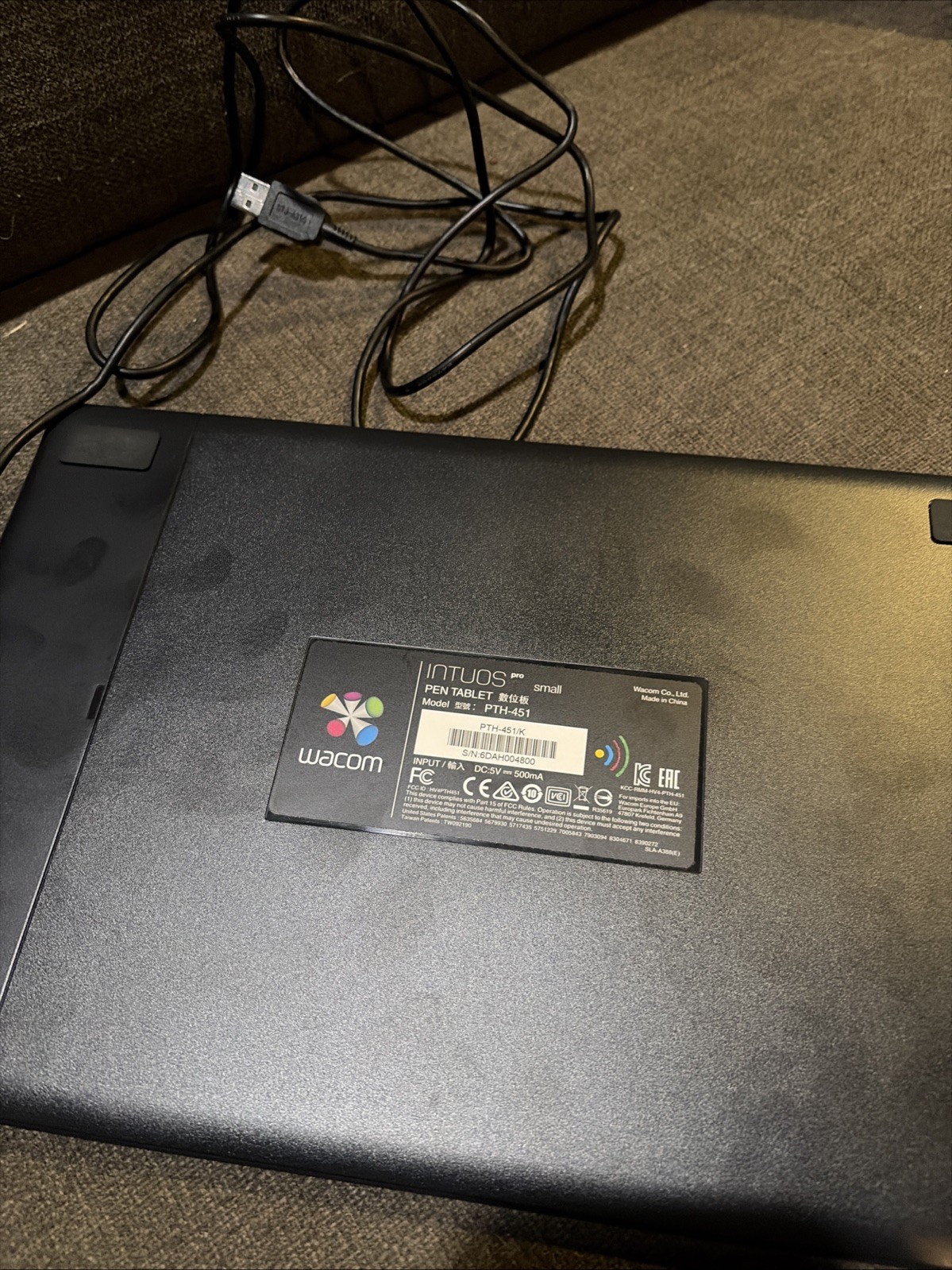 Wacom Intuos Pro Digital Graphic Drawing Tablet for Mac or PC, Small (PTH451)
