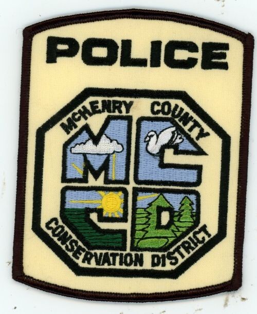 ILLINOIS IL MCHENRY COUNTY CONSERSVATION DISTRICT POLICE SHOULDER PATCH SHERIFF