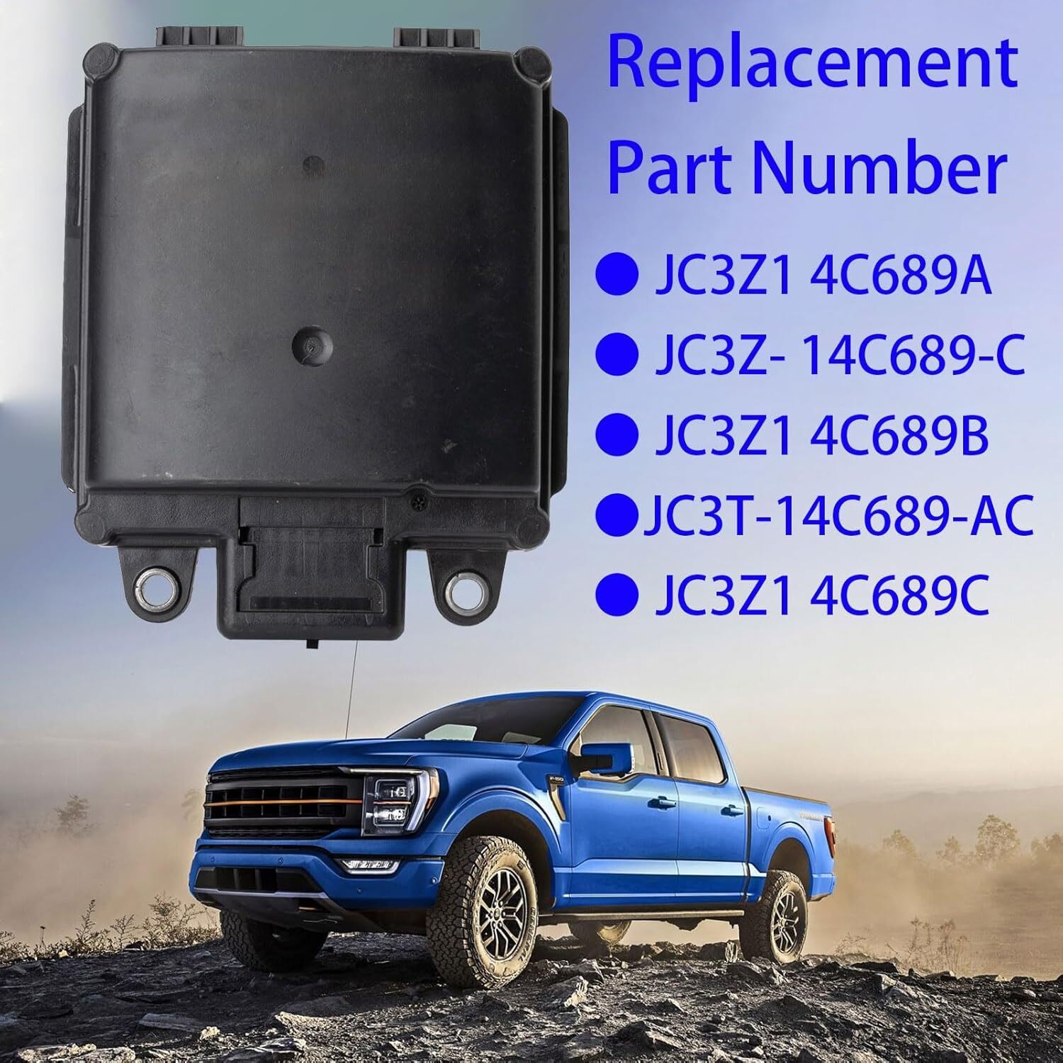 JC3T-14C689-AC For Ford F150 F250SD 2018-2020 Blind Spot Monitor Sensor Module