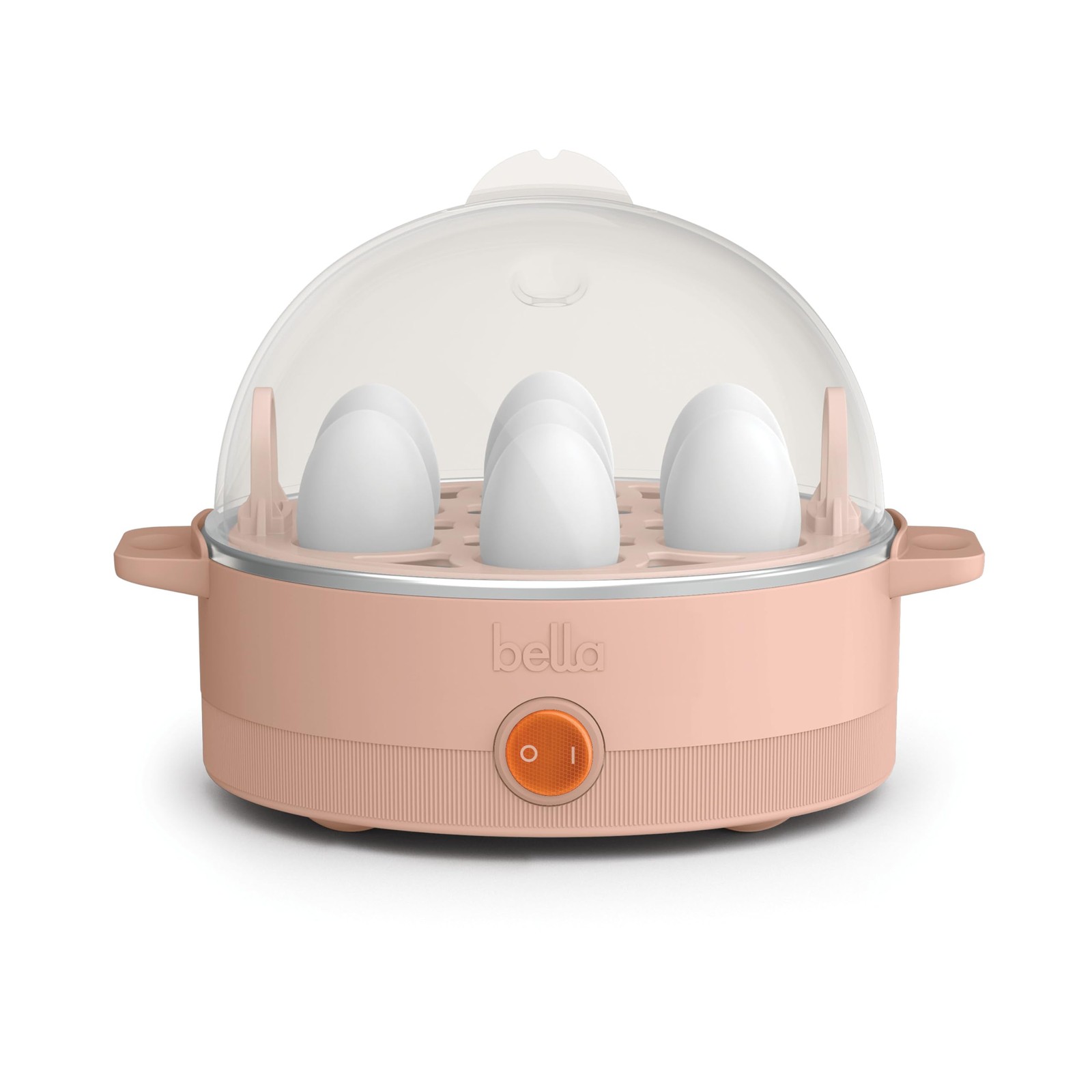 bella Electric Egg Cooker, 7 Eggs Capacity Tray, Single 7 Eggs, Blossom