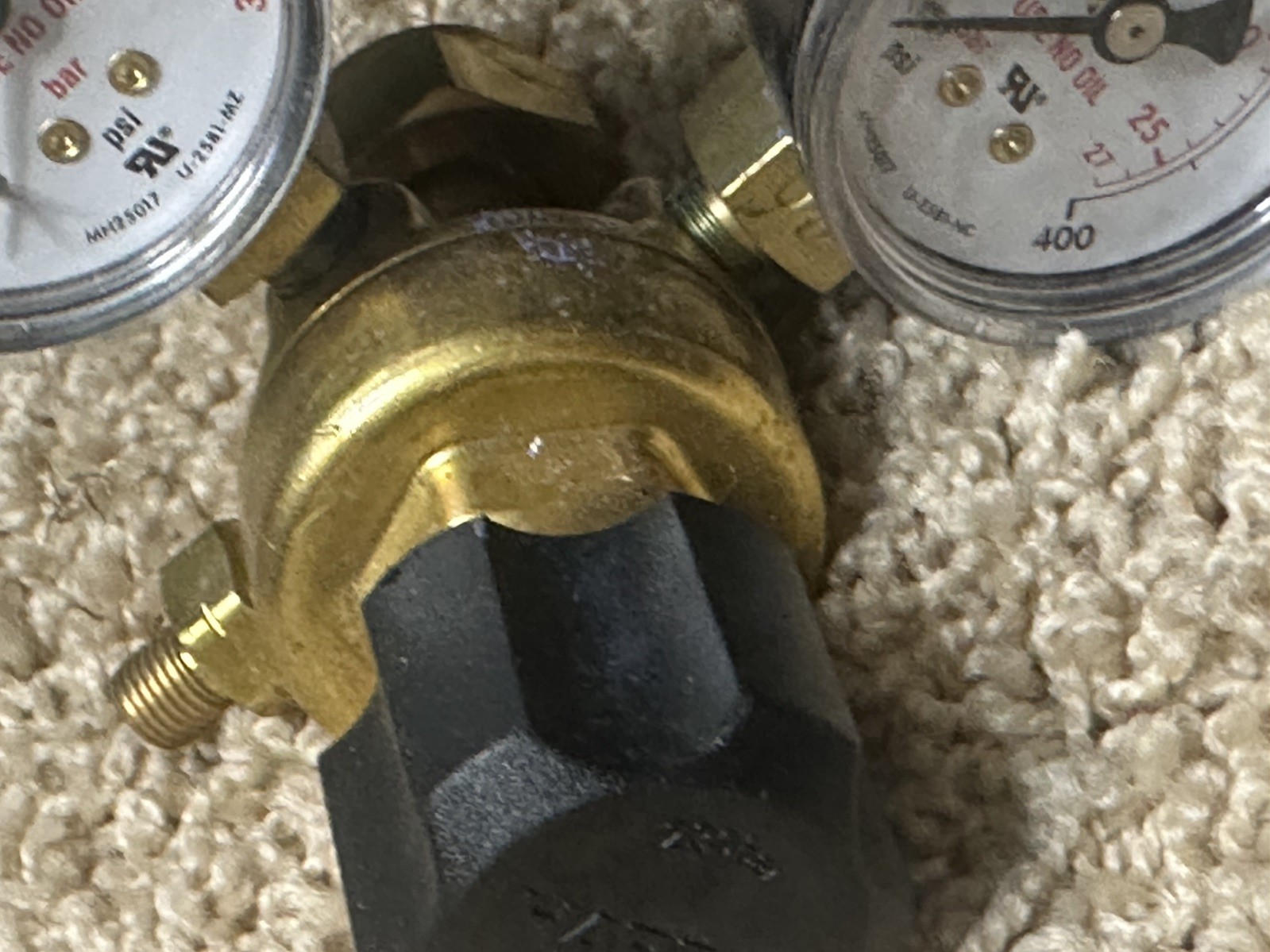 harris argon regulator Acetylene CGA-520