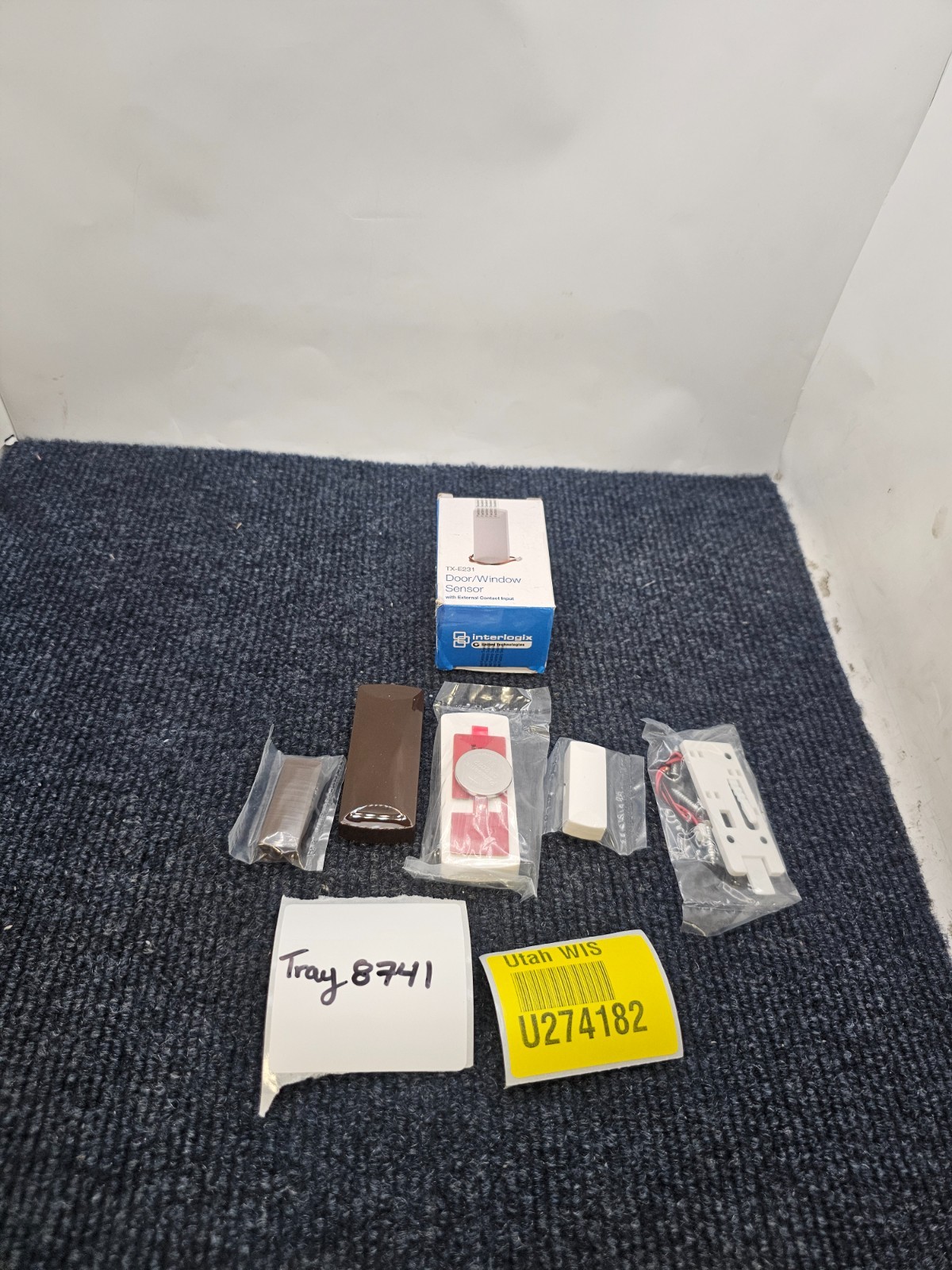Interlogix TX-E231 Wireless Door / Window Sensor w/ External Contact Input