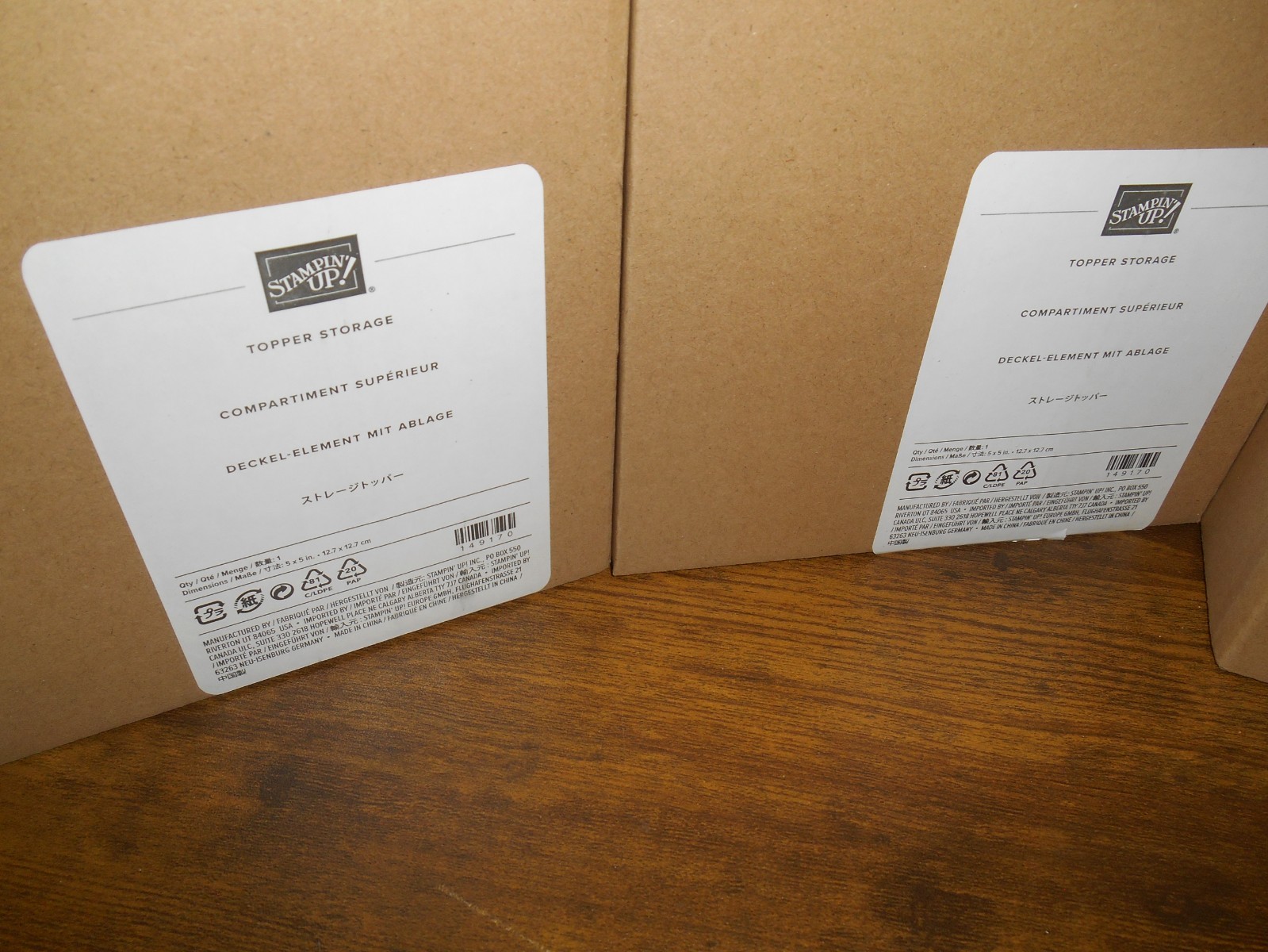 Stampin Up Storage Ink Pad & Marker Stacking Trays