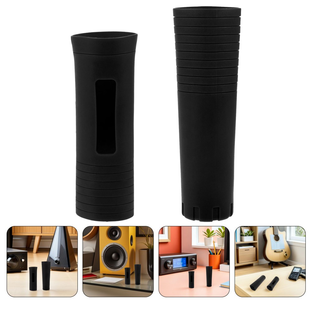 2 Sets Hand Microphone Elastic Sleeve Cordless Handheld Handle Cover