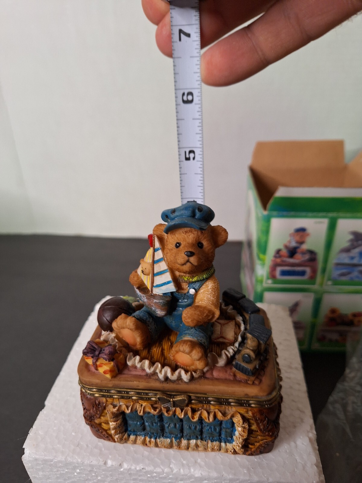 Great World Co Bear Trinket Box JB2001