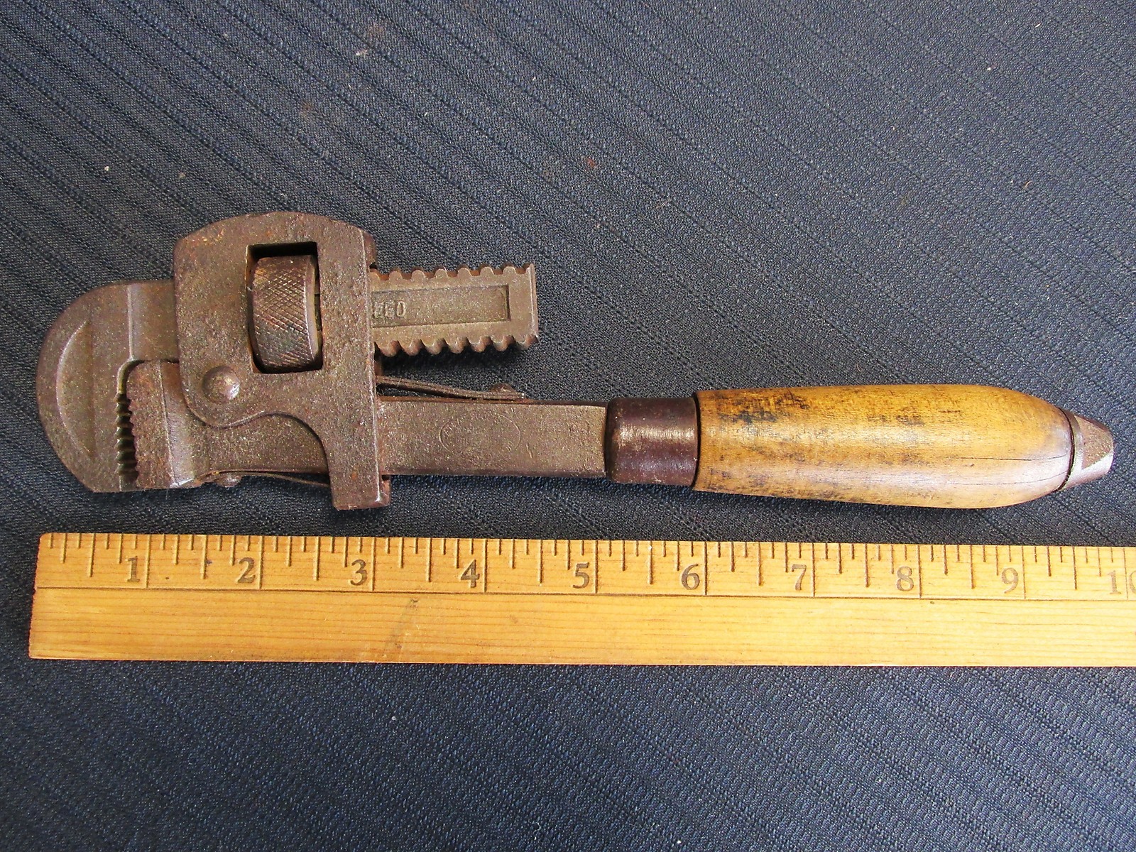 Vintage Atlas tool co. Pipe Wrench #10