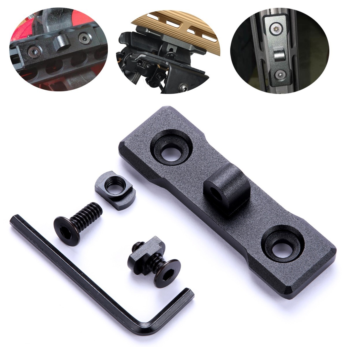 for M-Lok Sling Stud/Bipod Adapter for Harris tyle Sling Stud Low Profile