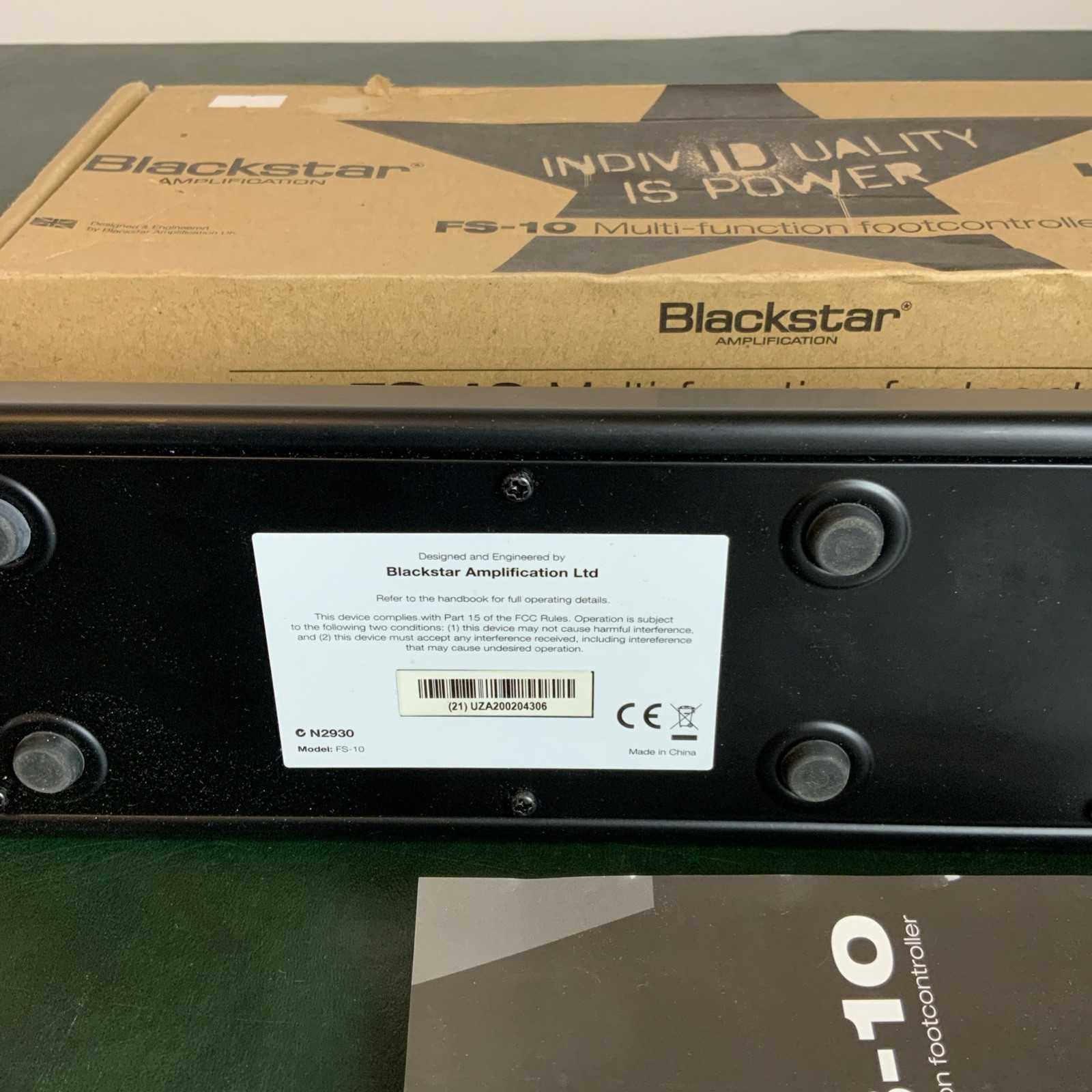 Blackstar ID Series FS-10 Multi-Function Foot controller