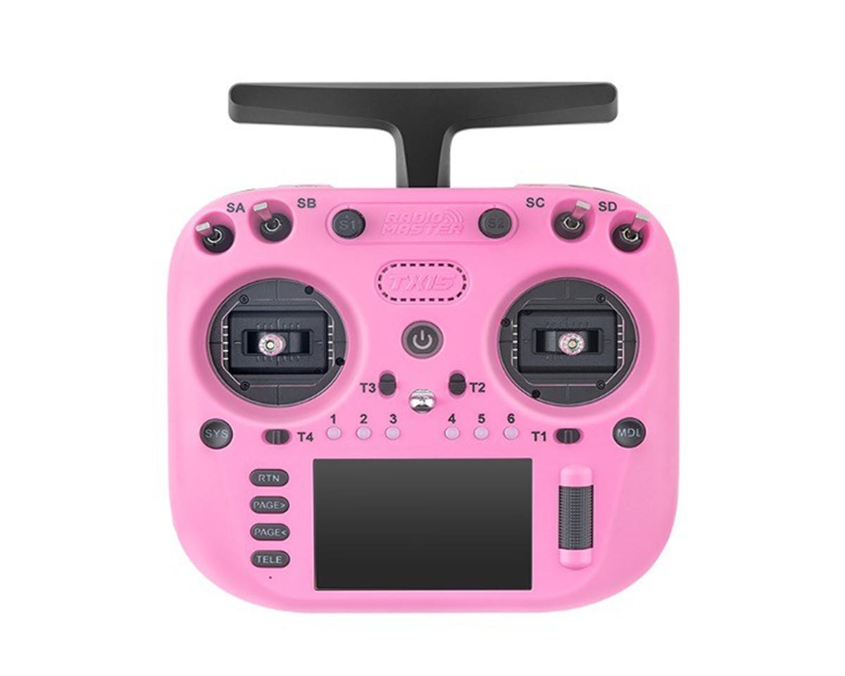 RadioMaster TX15 Dual-Band 2.4GHz/900MHz 16-Channel Radio System (Pink) (ELRS)