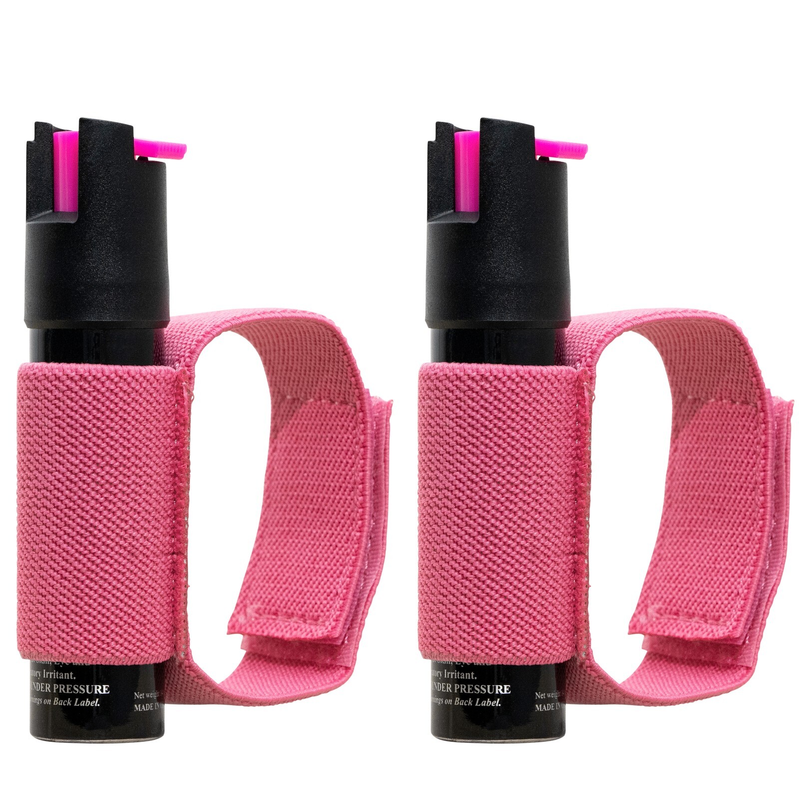 2 Police Magnum pepper spray .75oz Pink Jogger Runner Defense Safety Protection