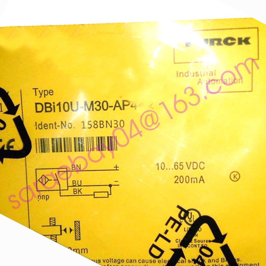 New For TURCK DBI10U-M30-AP4X2 1582231 Inductive sensor PNP
