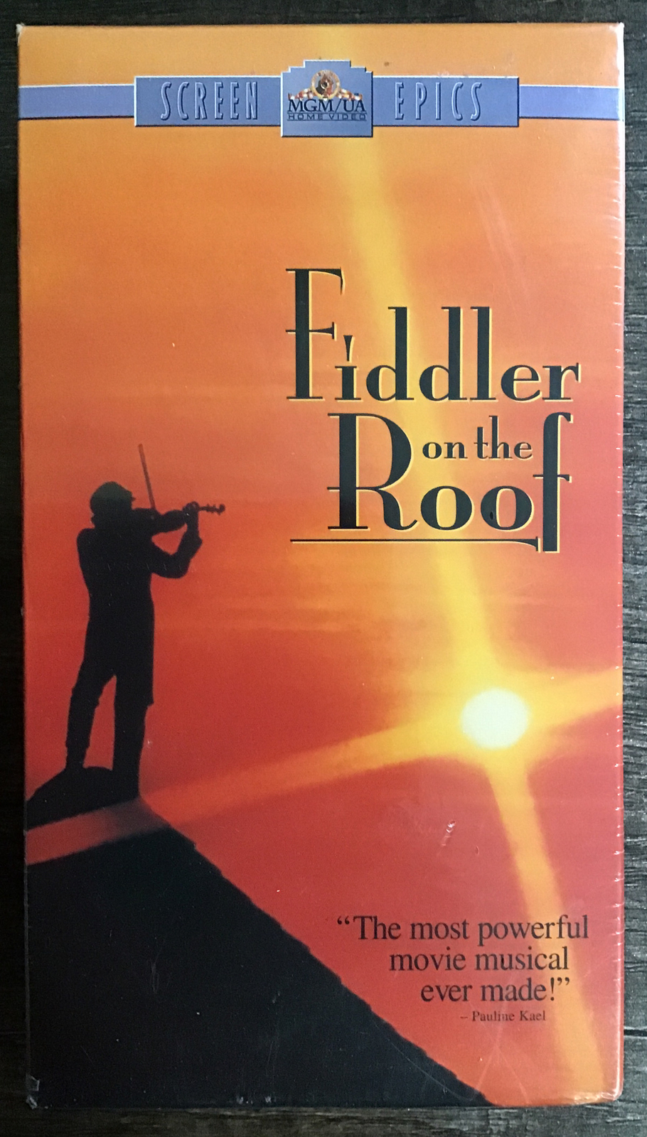 Fiddler on the Roof - Digitally Remastered Edition - New/Sealed (VHS; 1971/1996)