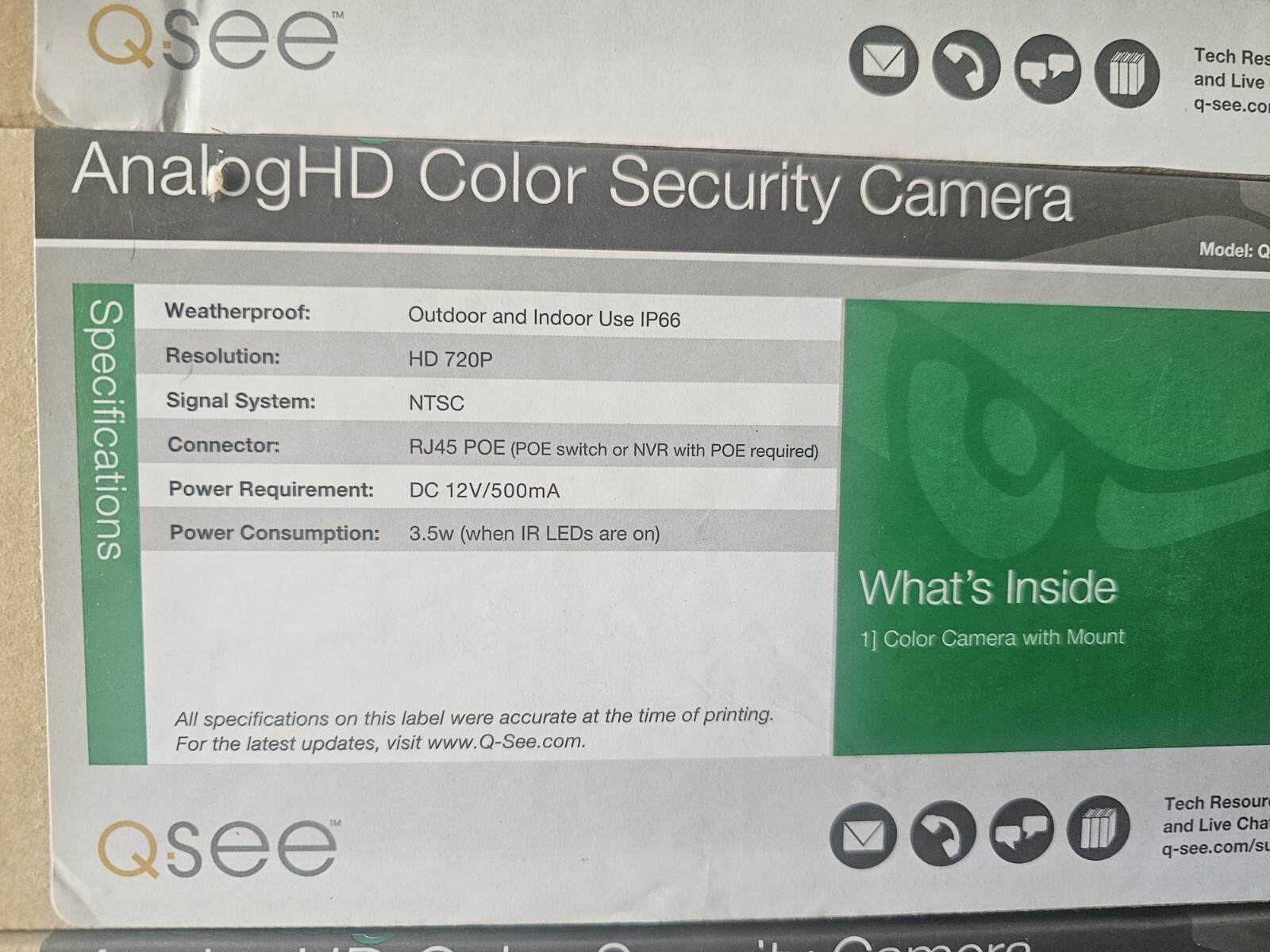 q see security camera system
