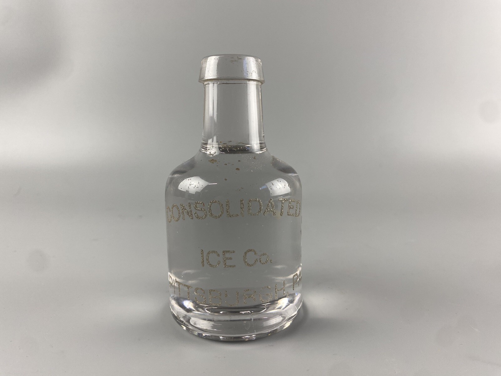 Antique Consolidated Ice Company Pittsburgh PA Paper Weight