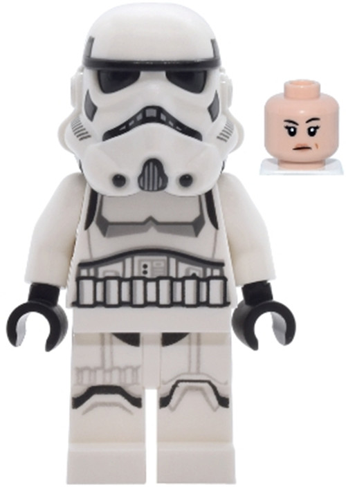 NEW LEGO Minifig Imperial Stormtrooper - Female  SW1456 75419 Death Star - UCS