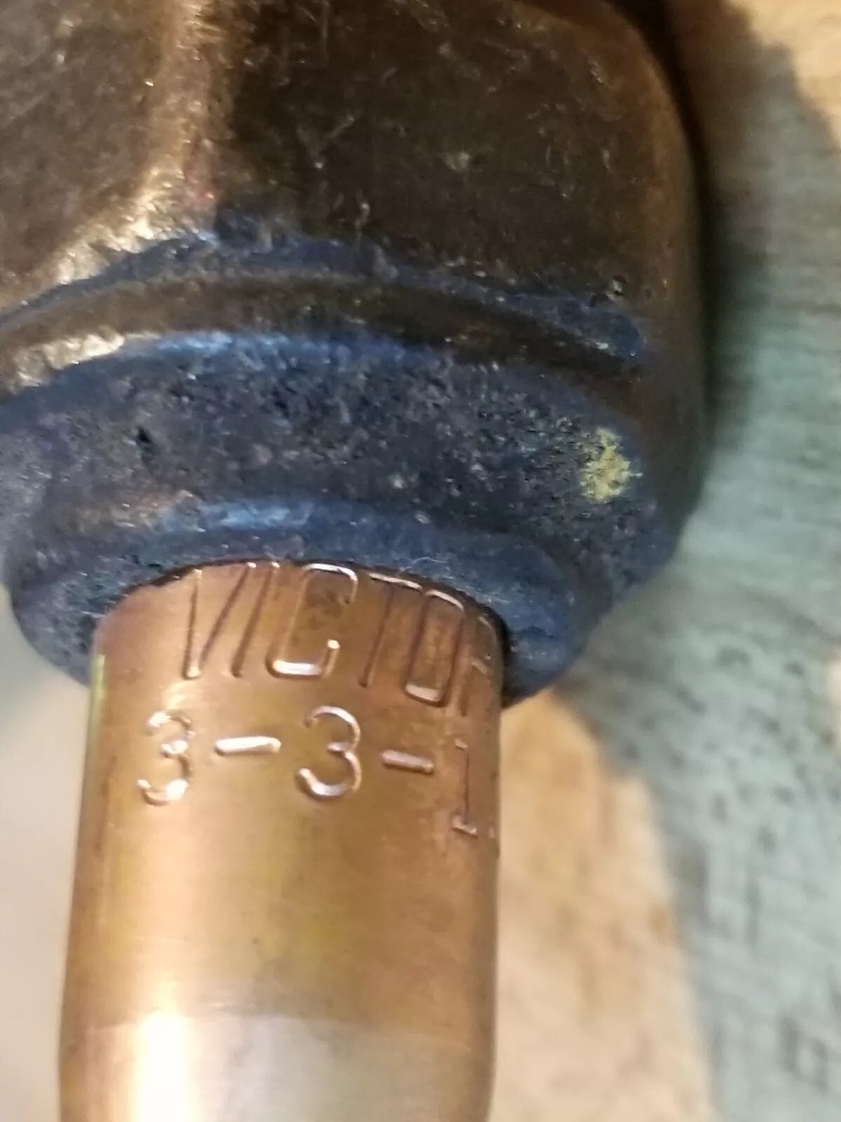 Victor 100C Welding Torch Handle w/ Victor CA1350 Hand Cutting Torch Attachment