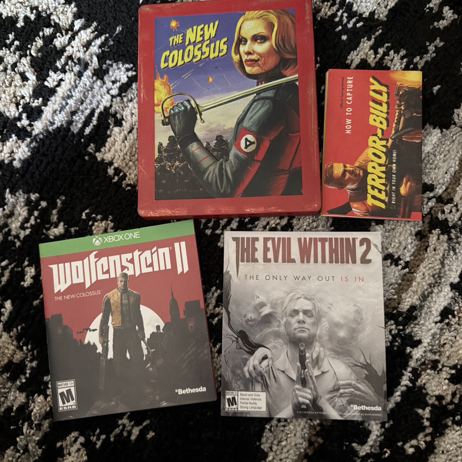 Wolfenstein 2 The New Colossus Collector Edition Steelbook-Xbox One-Case Only