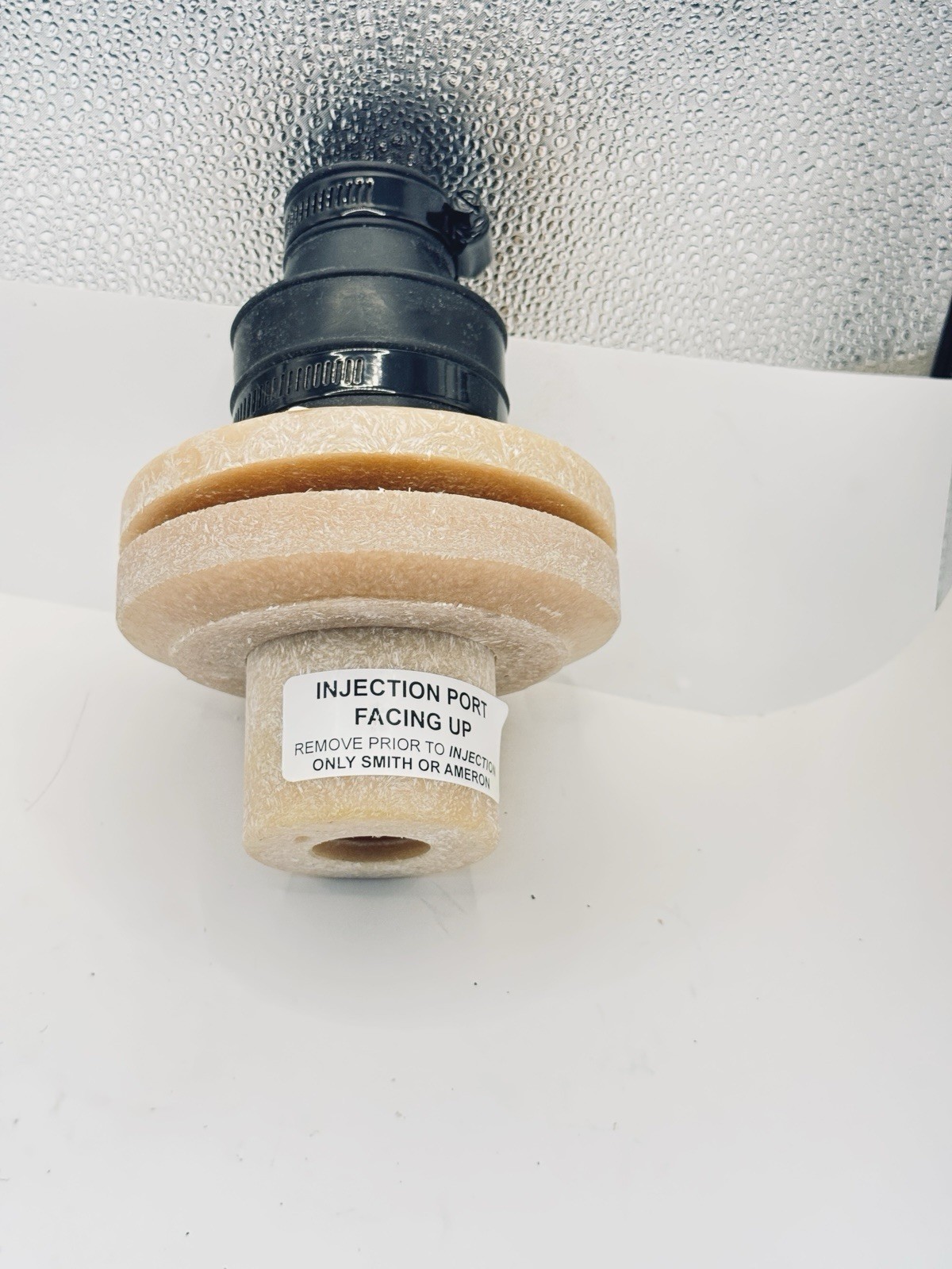 S Bravo F-17-SS-D Flat Wall Full Body Fiberglass Bulkhead Conduit Entry Fitting