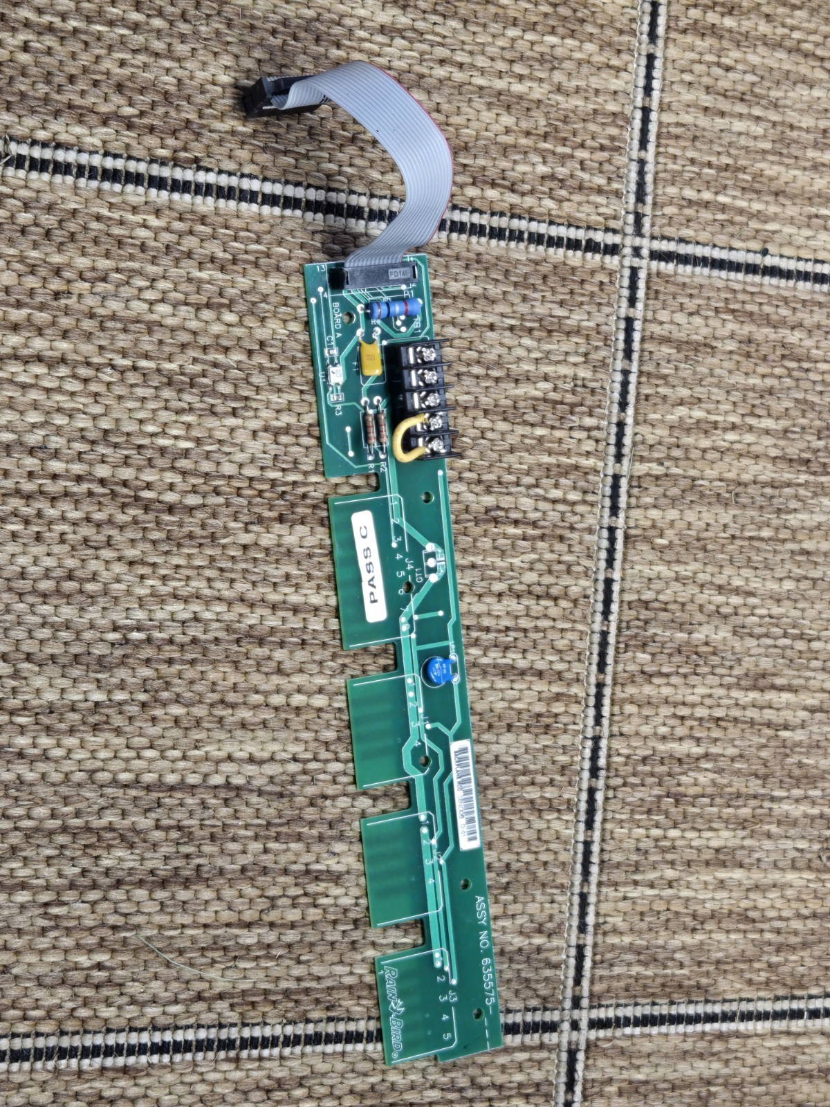 Rainbird "635575" (the main backplane circuit board) for ESP-Modular and ESP-Me