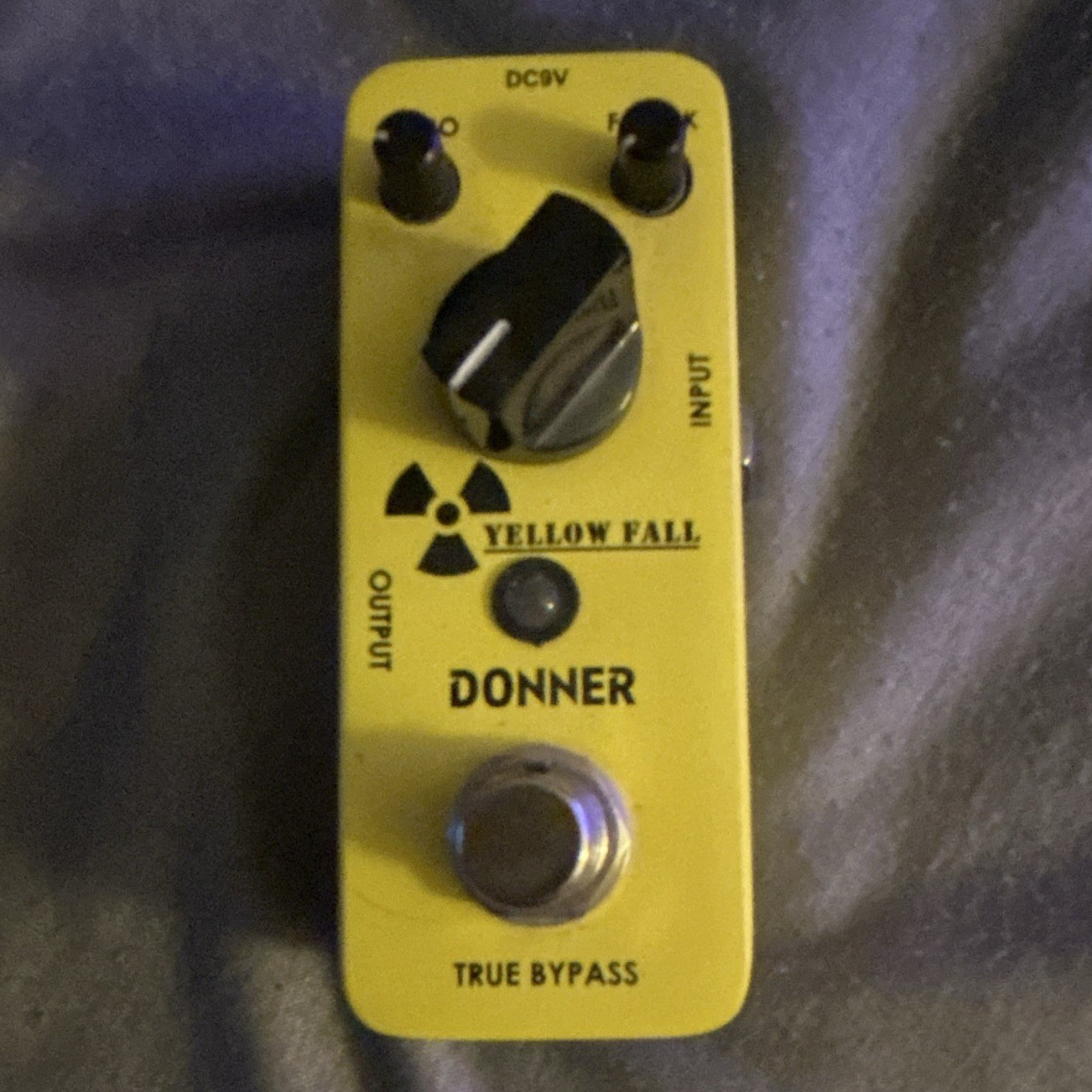 Donner Yellow Fall Analog Delay Guitar Effects Pedal True Bypass for Bass