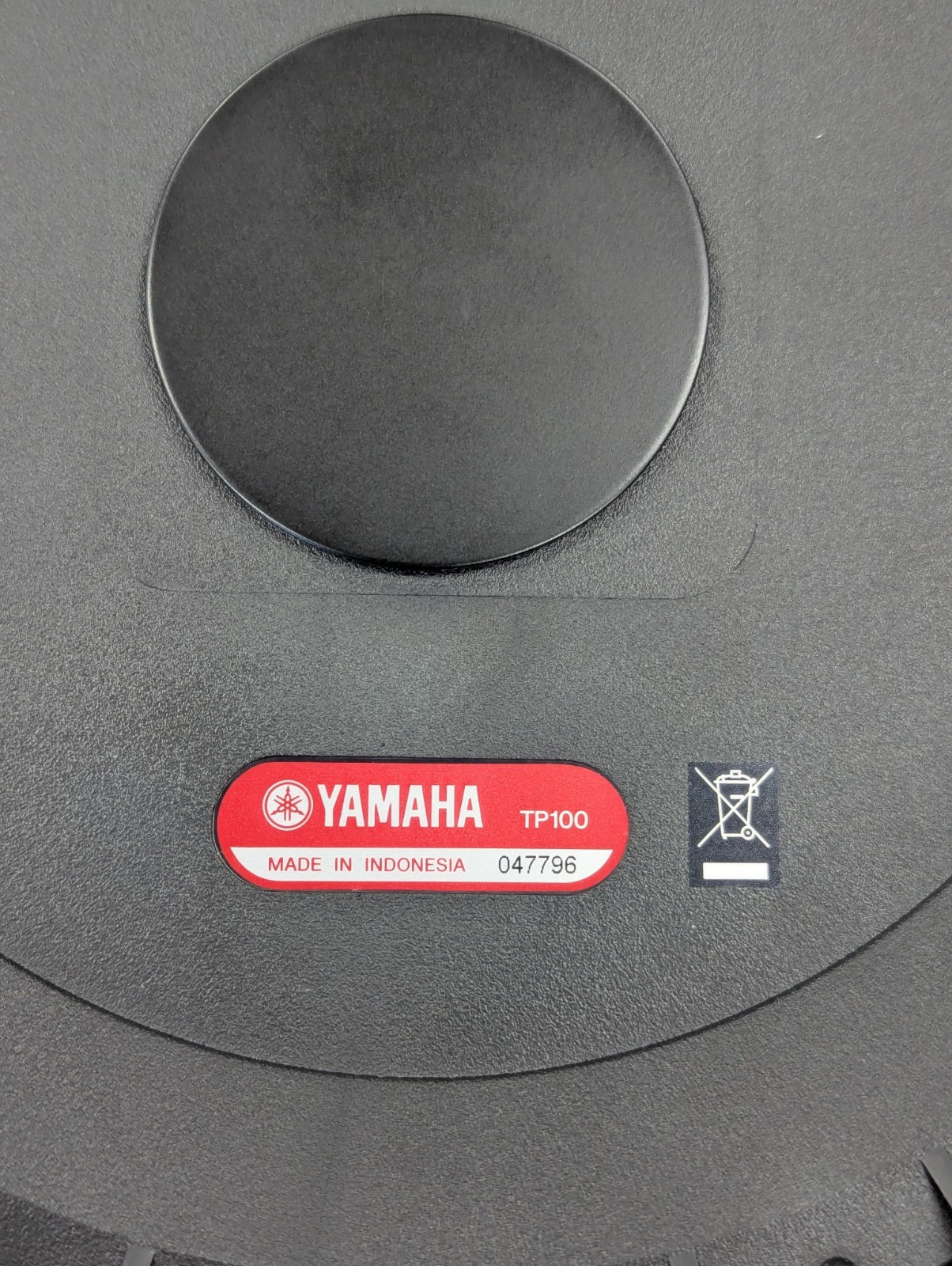 Yamaha TP100 10" Drum Pad Rubber 3 Zone/Trigger Electronic DTX Kit