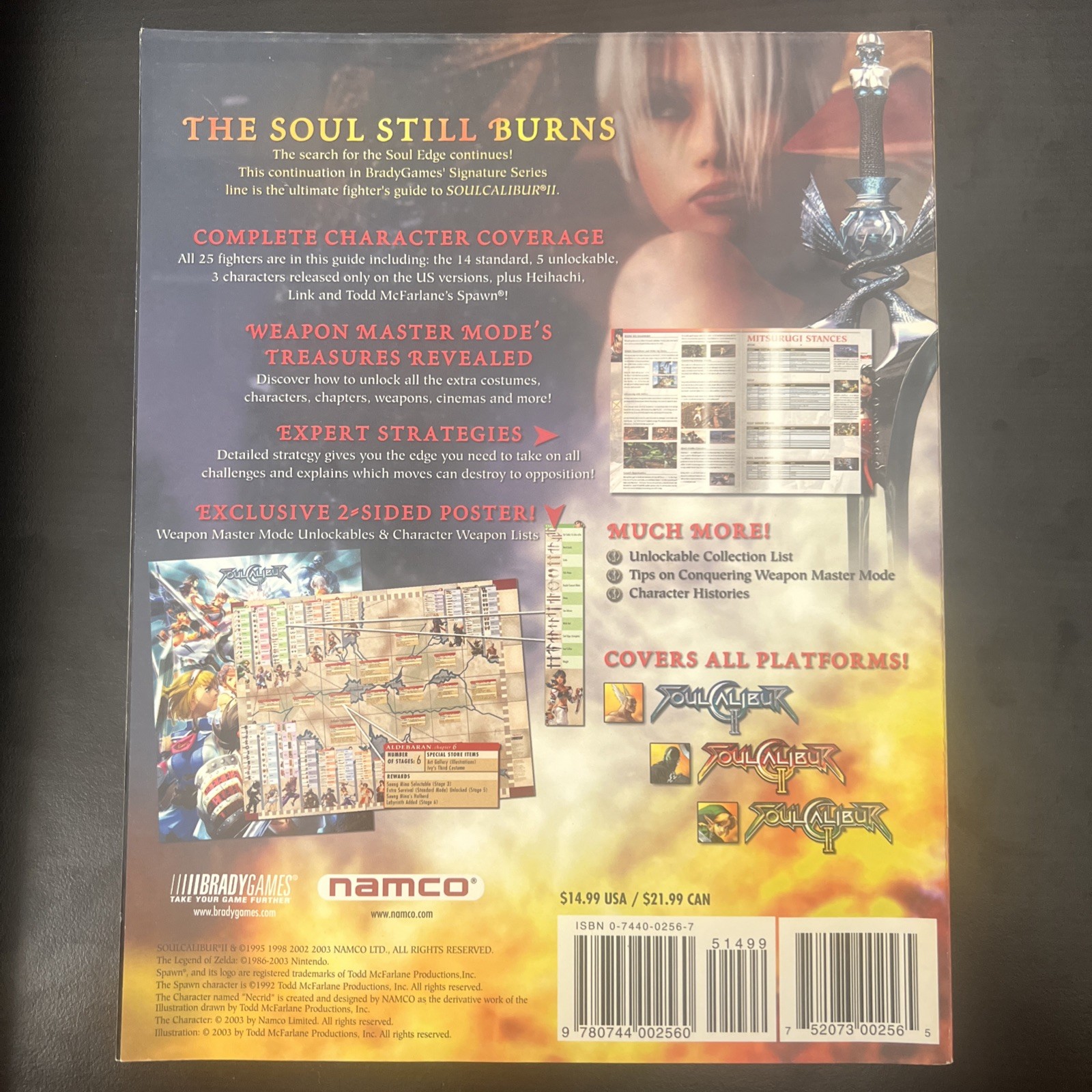 Soul Caliber 2 BradyGames Guide