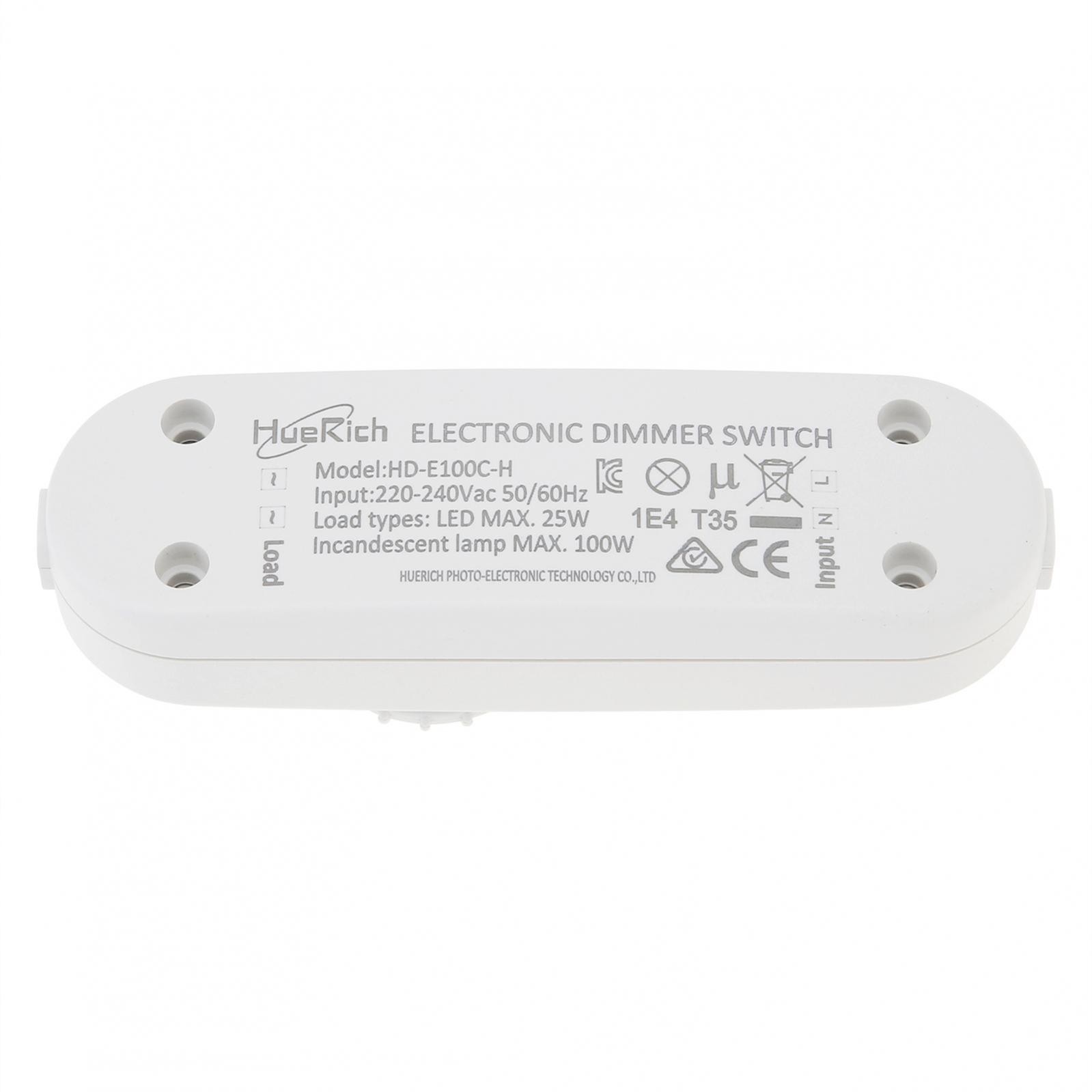 Brightness Dimmer Adjustable Controller Inline LED Dimmer Switch Full Range