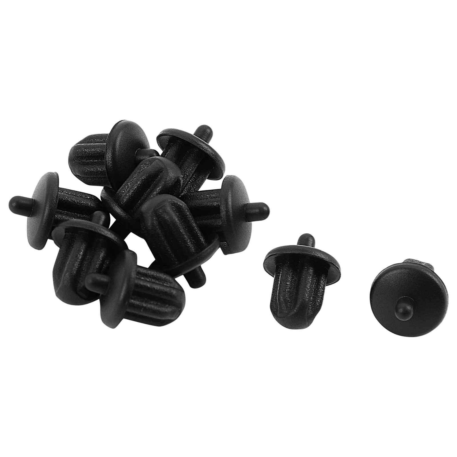 10PCS Black Rubber 6.35mm Audio Jack PC DVD Microphone Socket Dust Cover