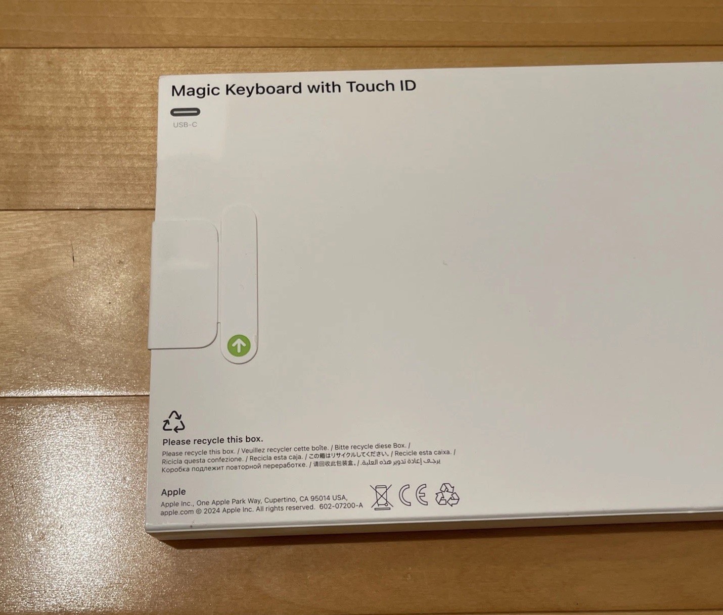New Apple Magic Keyboard w/ Touch ID USB-C White MXCK3LL/A Model A3118 SEALED