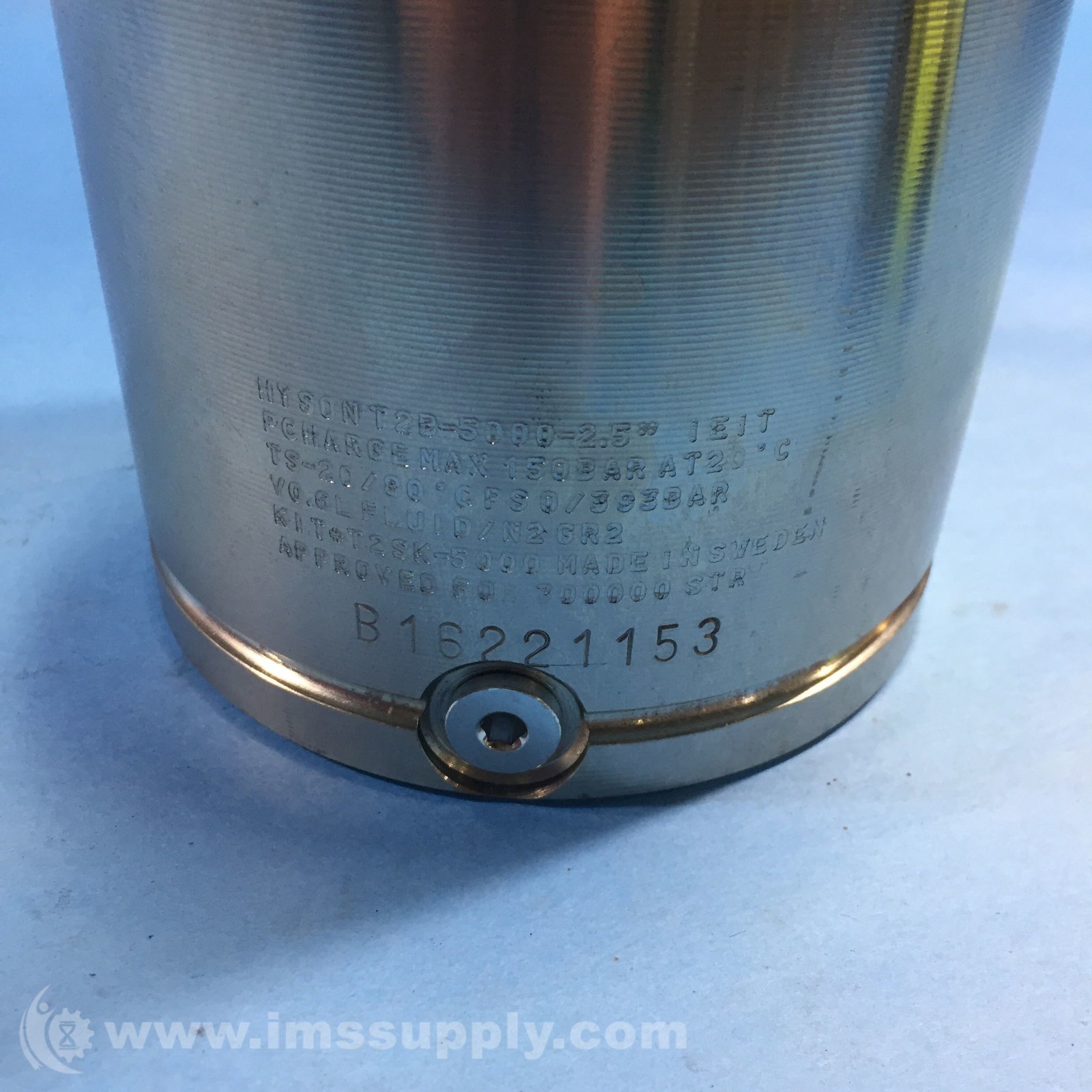 Hyson T2B-5000-2.5 Nitrogen Gas Spring FNIP