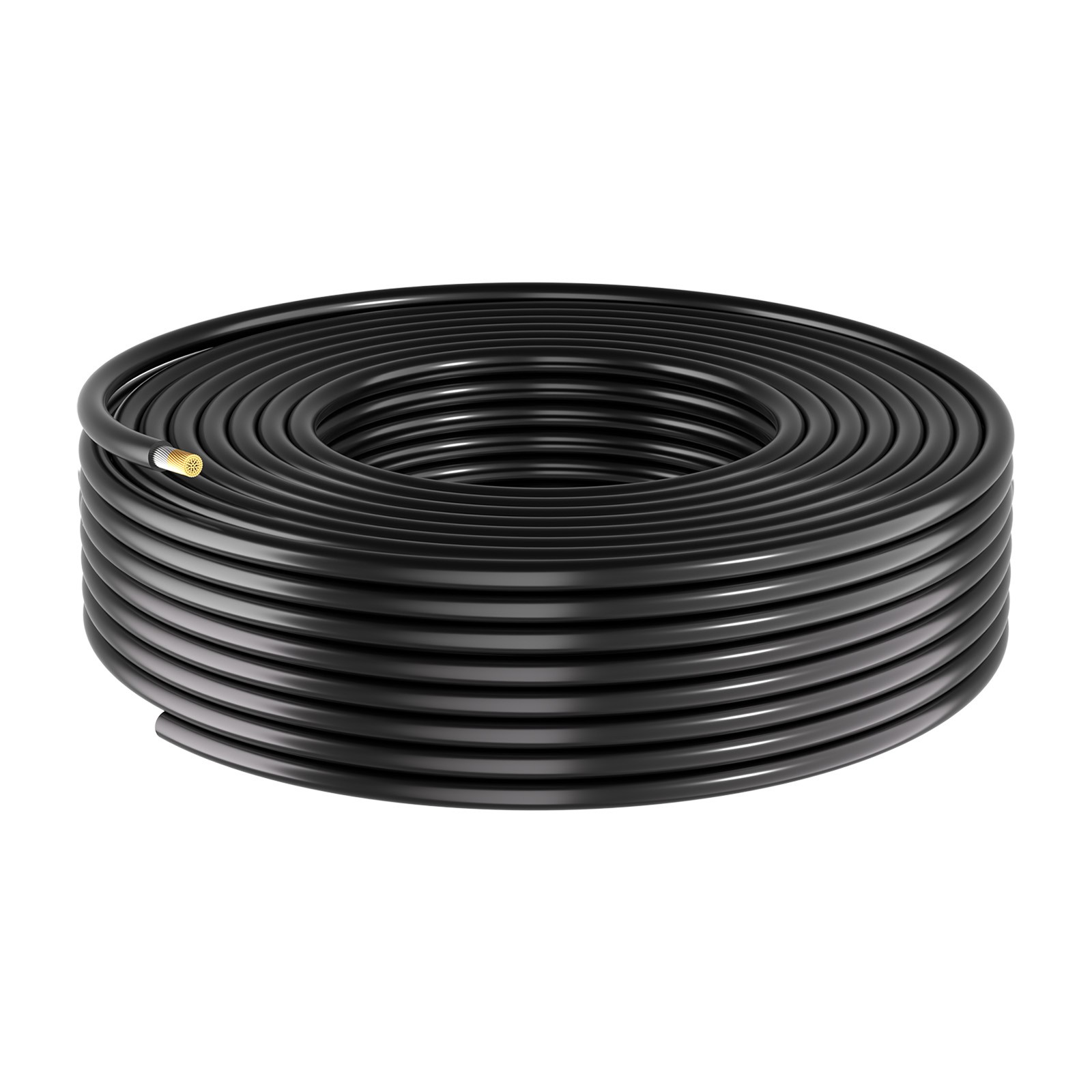 50 FT Solar Panel Extension Wire Black & Red 10 AWG Tinned Copper Wire