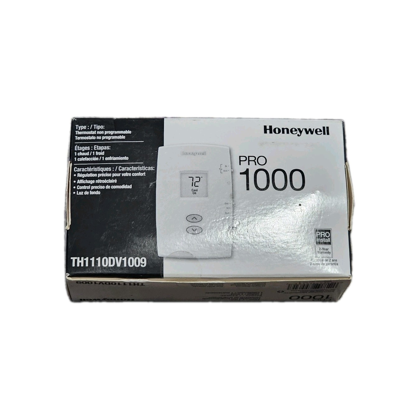 NEW Honeywell PRO 1000 Non-Programmable Thermostat TH1100DV1000