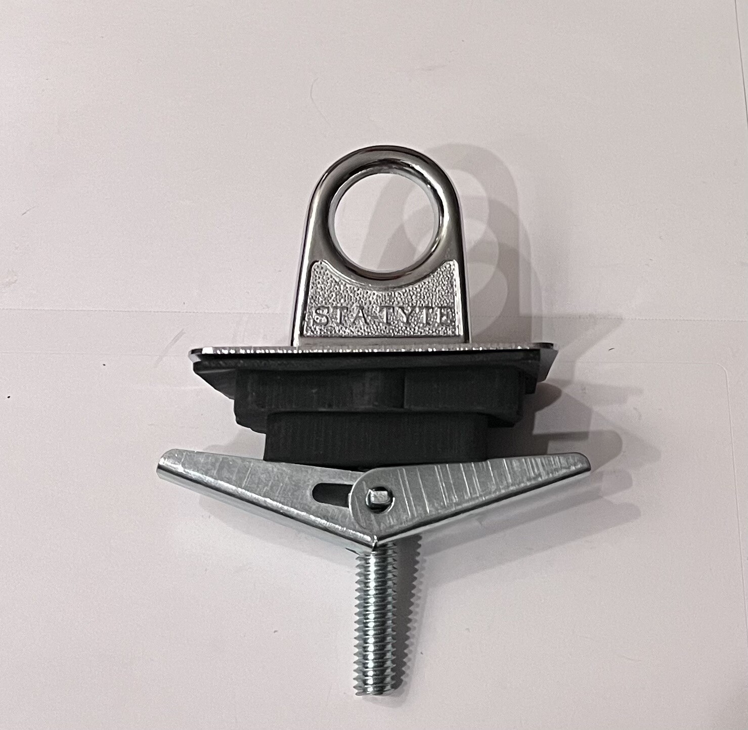 Sta-Tyte COT202B ~ ANCHOR POINTS TOGGLE BOLT ~ 3/8" CHROME ~ 3 1/4" X 2 1/4"