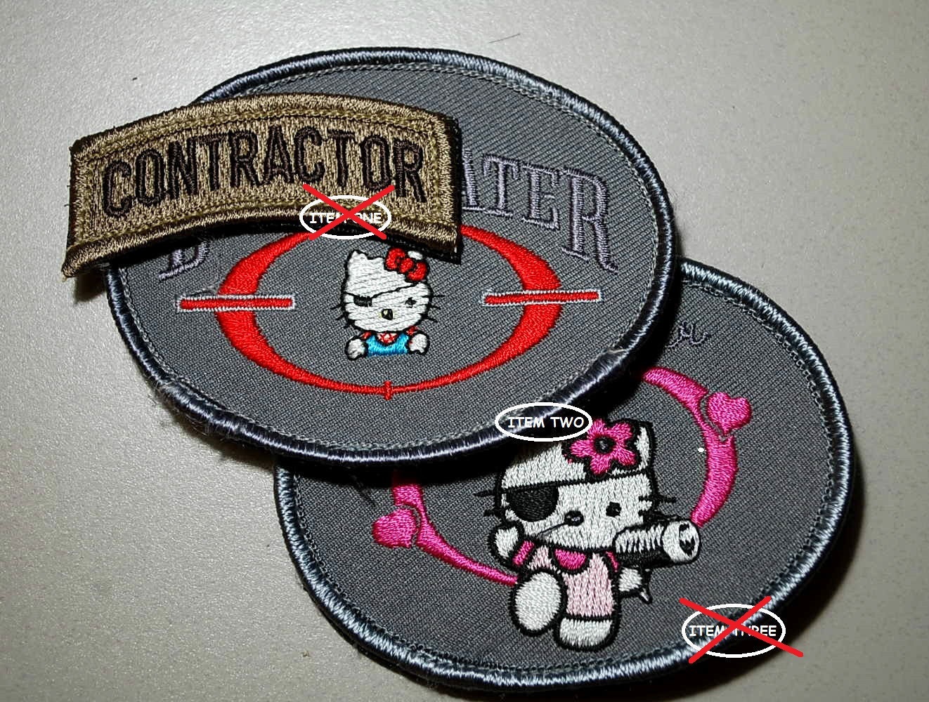 IRAQ GOVERNOR BREMER PRIVATE SECURITY CONTRACTOR DETAIL SSI: Hello Kitty-item #2