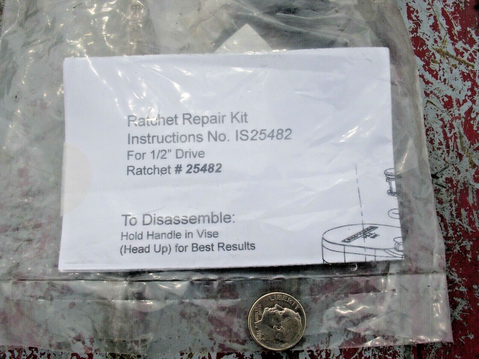 Craftsman Repair Kit #25482(#2887) for IS25482 1/2" Drive Ratchet