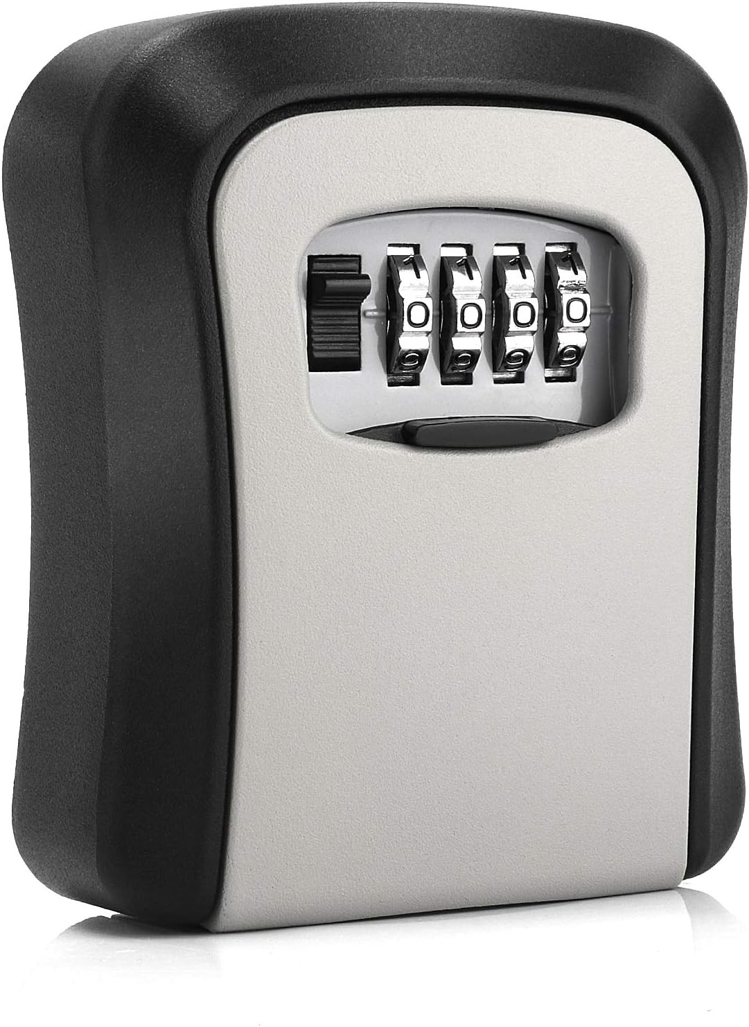 4 Digit Key Safe Box Outdoor Security Code Lock-Storage Case, with Mount Screws